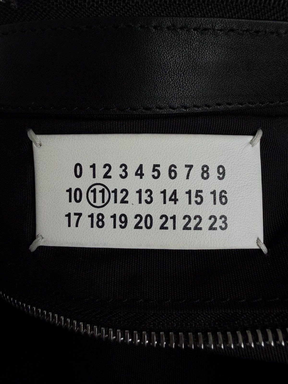 Maison Margiela Maison Margiela Line 11 Black Leather Tote Bag Size ONE SIZE - 14 Thumbnail