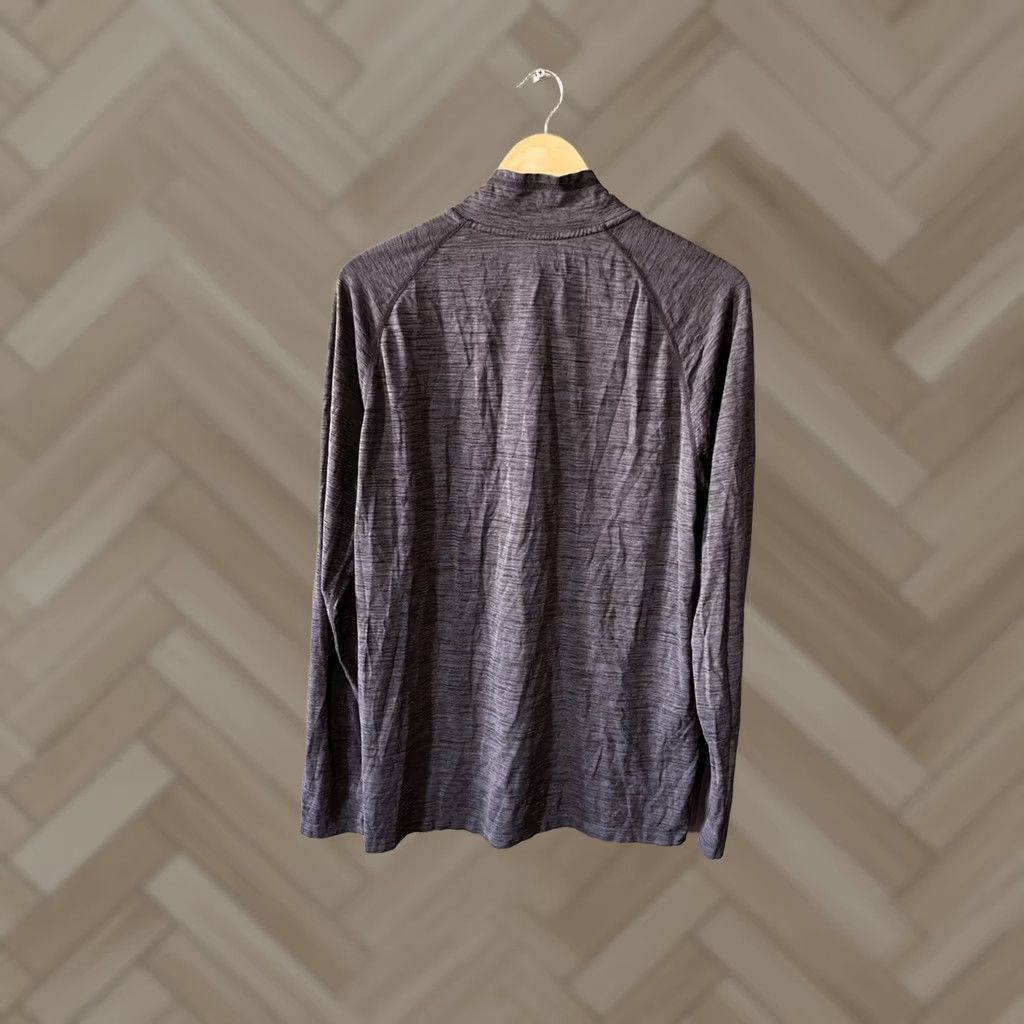 Vintage Zella Mens Gray 1/4 Zip Long Sleeve Sweater Size L Mock Neck Pullover Size US L / EU 52-54 / 3 - 1 Thumbnail
