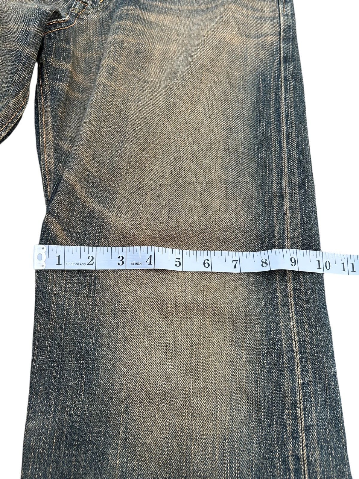 Kapital Vintage Edwin 505zx Selvedge Rusty Mudwash Denim Jeans Size US 31 - 13 Thumbnail