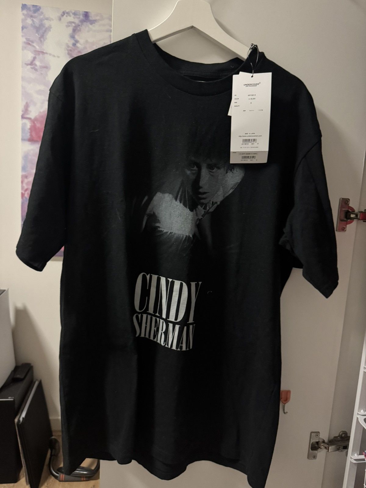 【美品】アンダーカバー CINDY SHERMAN プリント 黒 XL 入手困難 Undercover Cindy Sherman Printed T Shirt - Black | Garmentory