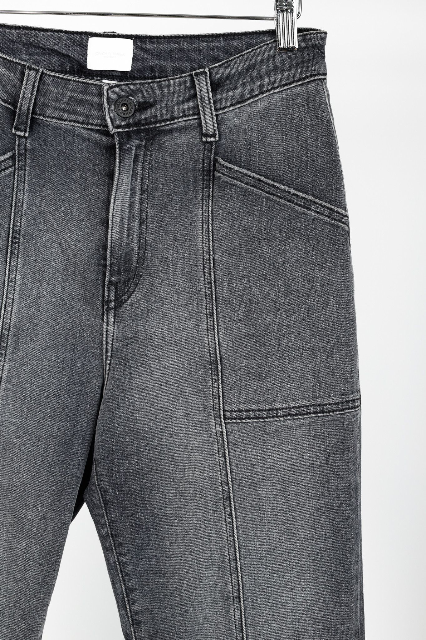 Jonathan Simkhai Jonathan Simkhai Wiley Medium Pebble Denim Joggers Size 28" / US 6 / IT 42 - 5 Thumbnail