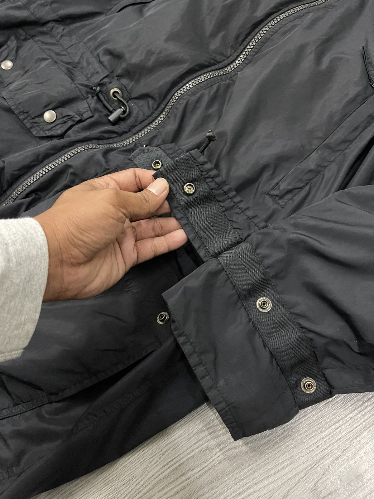 Issey Miyake A/W 1997 Issey Miyake Black Tech Nylon Parka Jacket Size US M / EU 48-50 / 2 - 20 Thumbnail