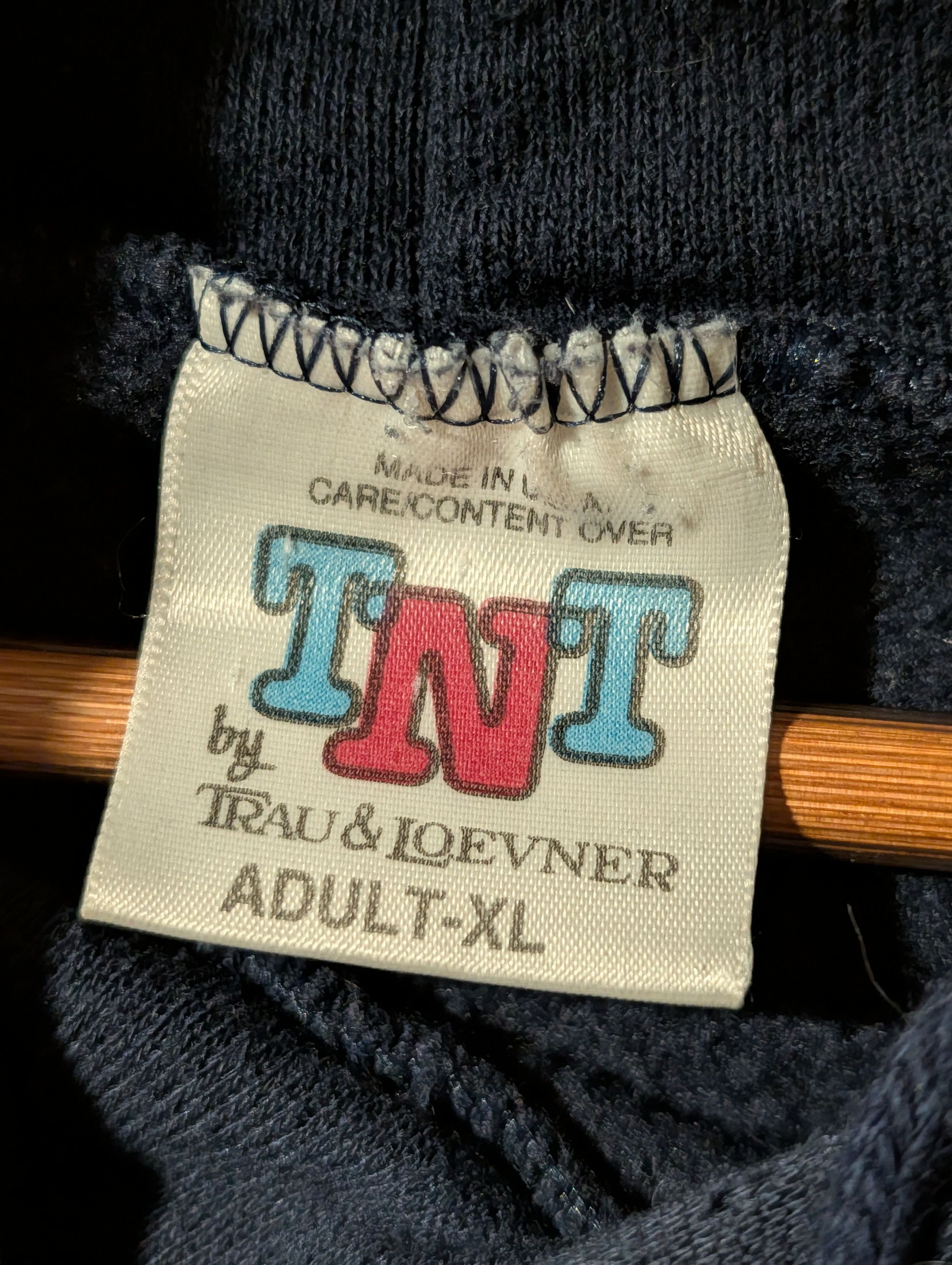 NCAA Vtg 90s Penn State Nittany Lions TNT Hoodie Sweatshirt Size US XL / EU 56 / 4 - 3 Thumbnail