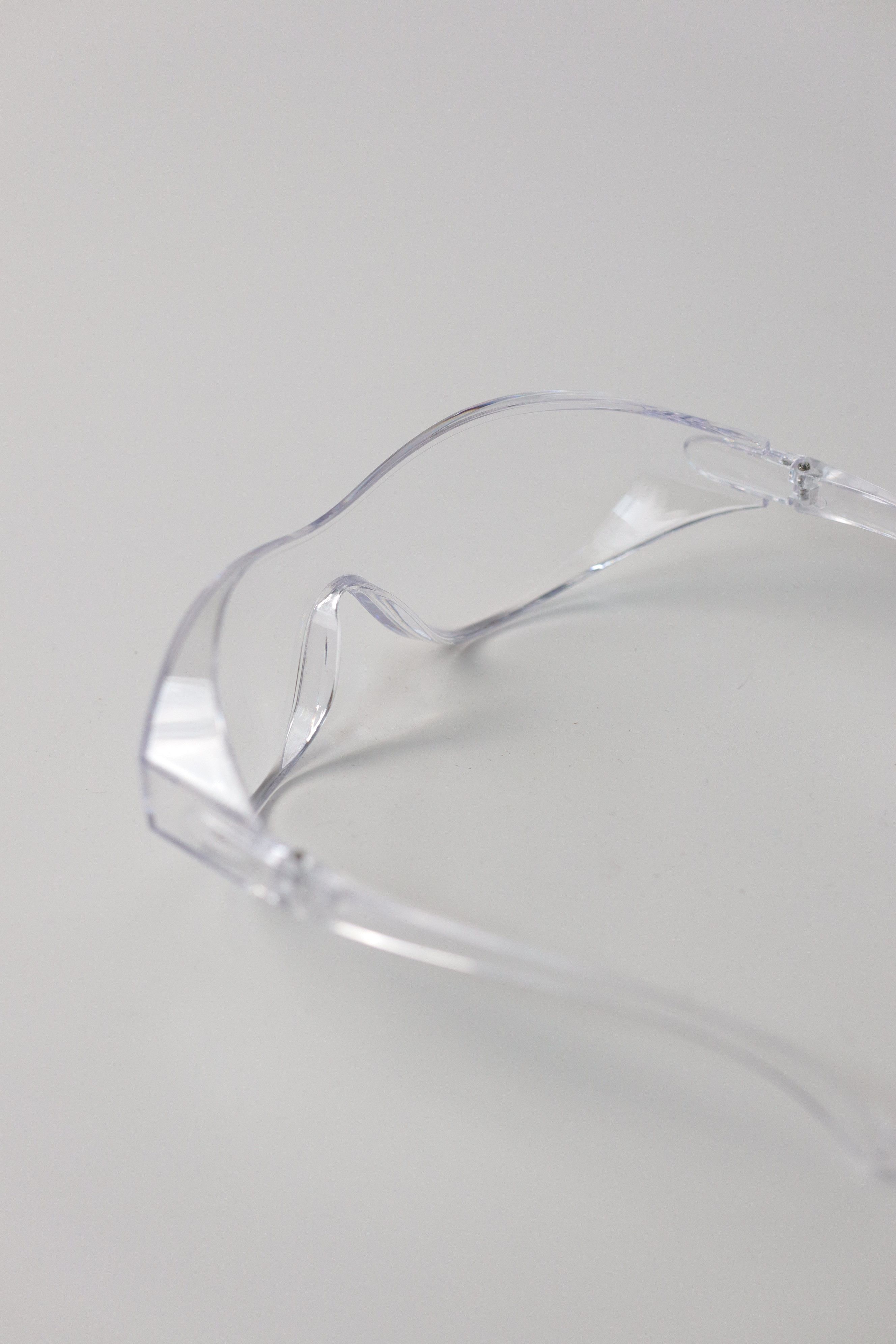 Japanese Brand Y2k Large Wide Safety Glasses Sunglasses Transport White OS Size ONE SIZE - 8 Thumbnail