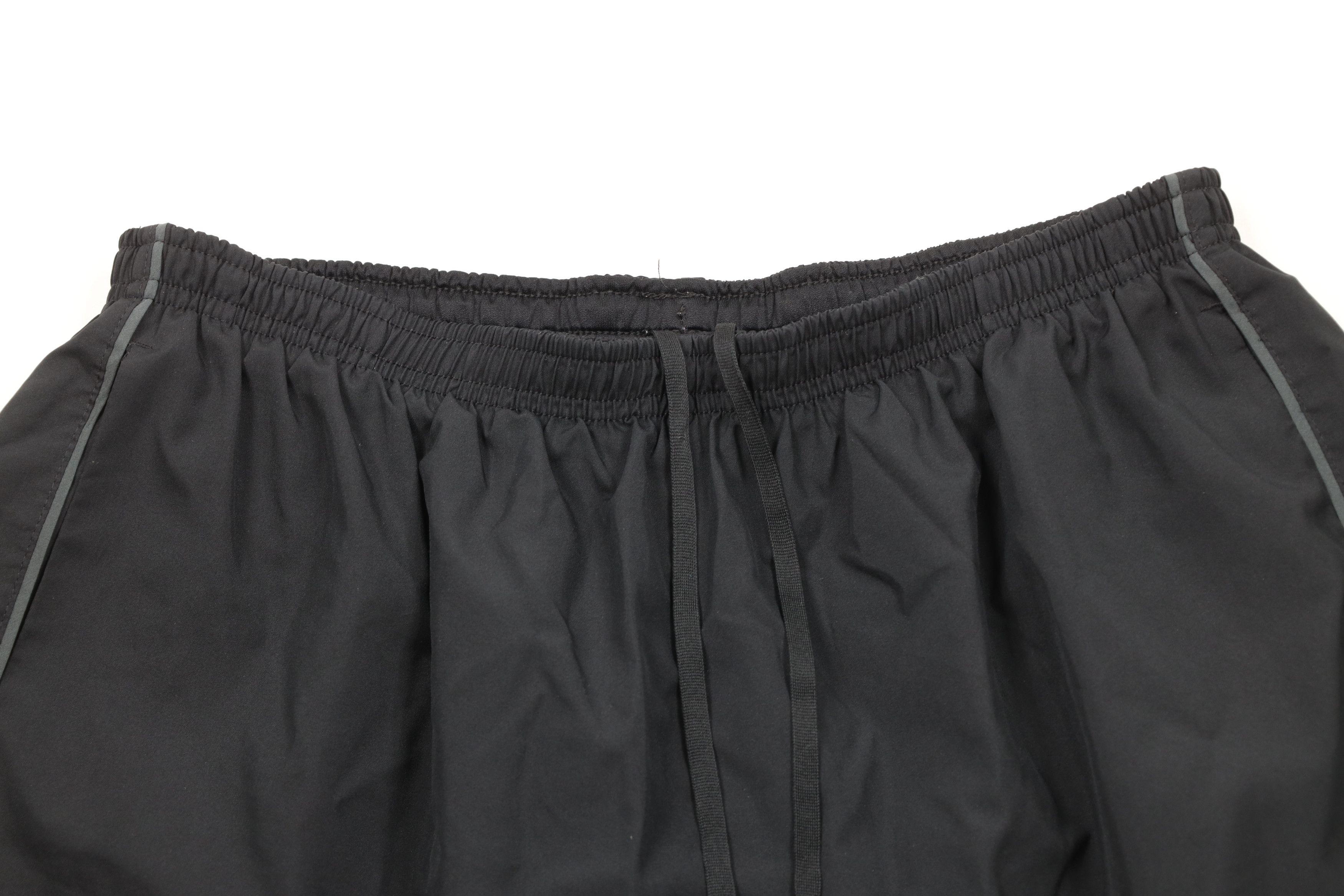 Nike × Vintage Vintage Nike Scott Mini Swoosh Reflective Lined Shorts Black Size US 34 / EU 50 - 2 Thumbnail