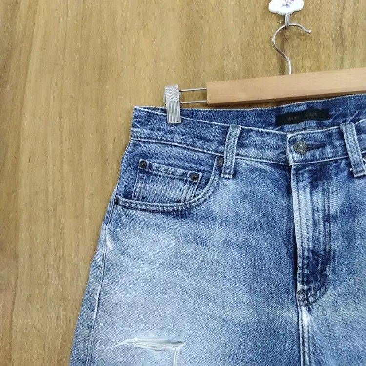 Japanese Brand VINTAGE JAPANESE DISTRESSED BLUE JEANS PANTS Size US 30 / EU 46 - 4 Thumbnail
