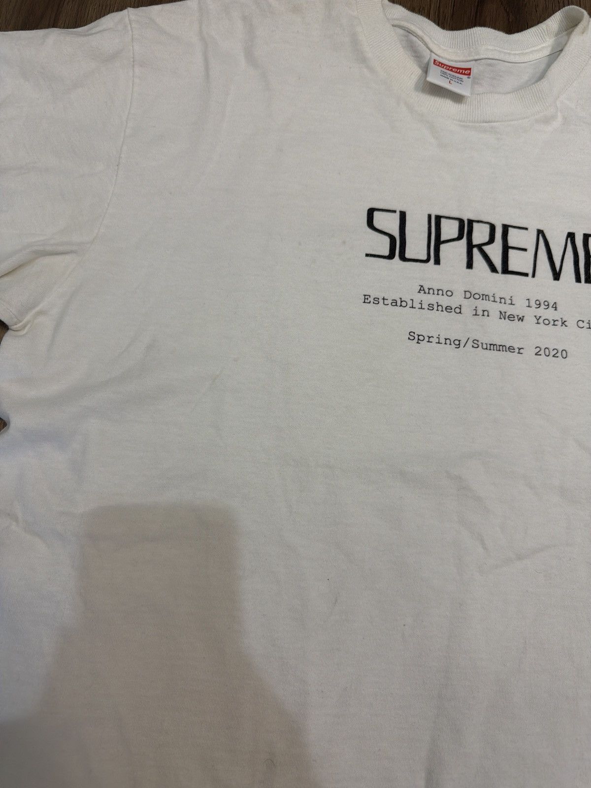 Supreme Supreme T-Shirt Size US L / EU 52-54 / 3 - 6 Thumbnail