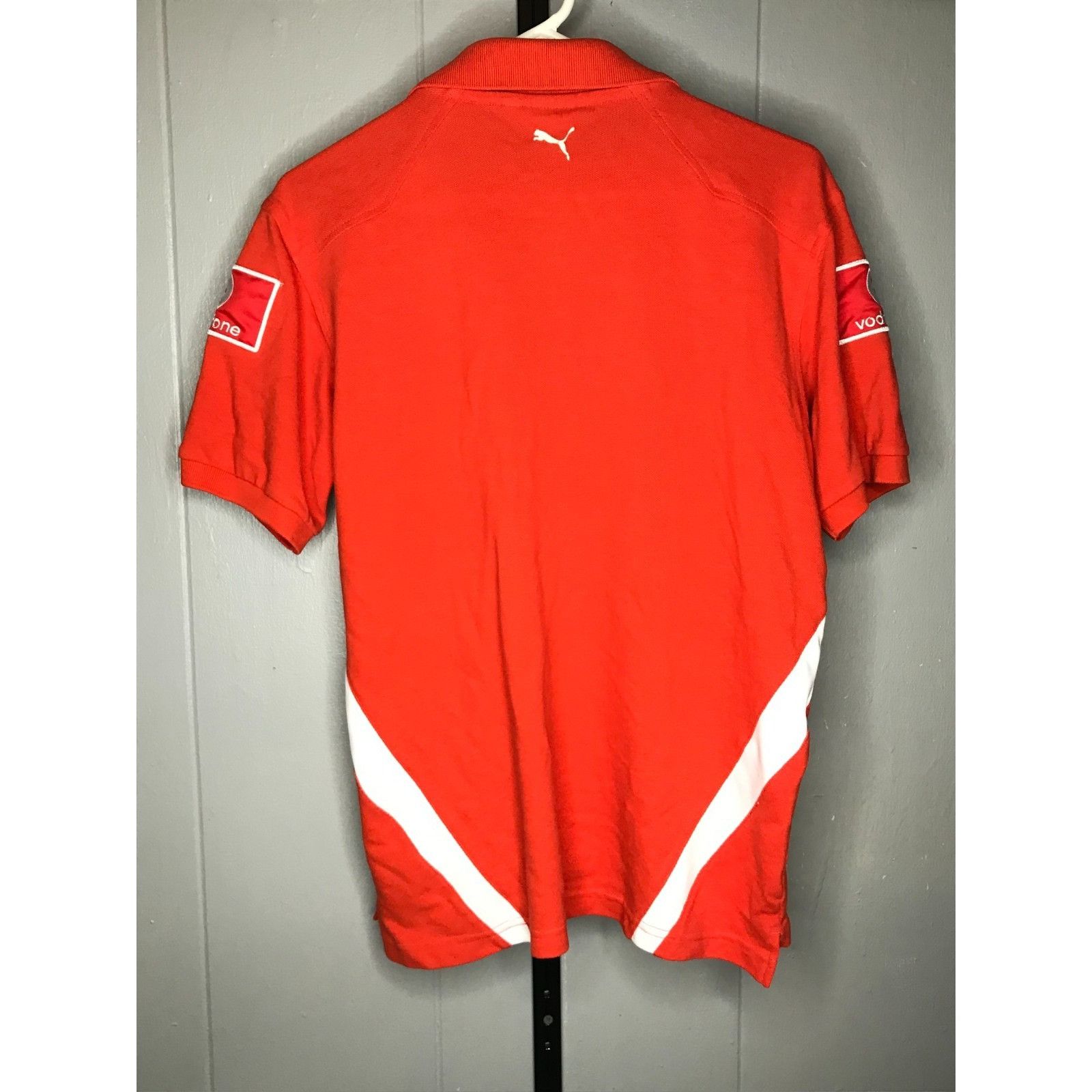 Ferrari × Puma Vtg Puma Ferrari Sponsored Polo Shirt Mens SM Bridgestone Pa Size US S / EU 44-46 / 1 - 2 Thumbnail