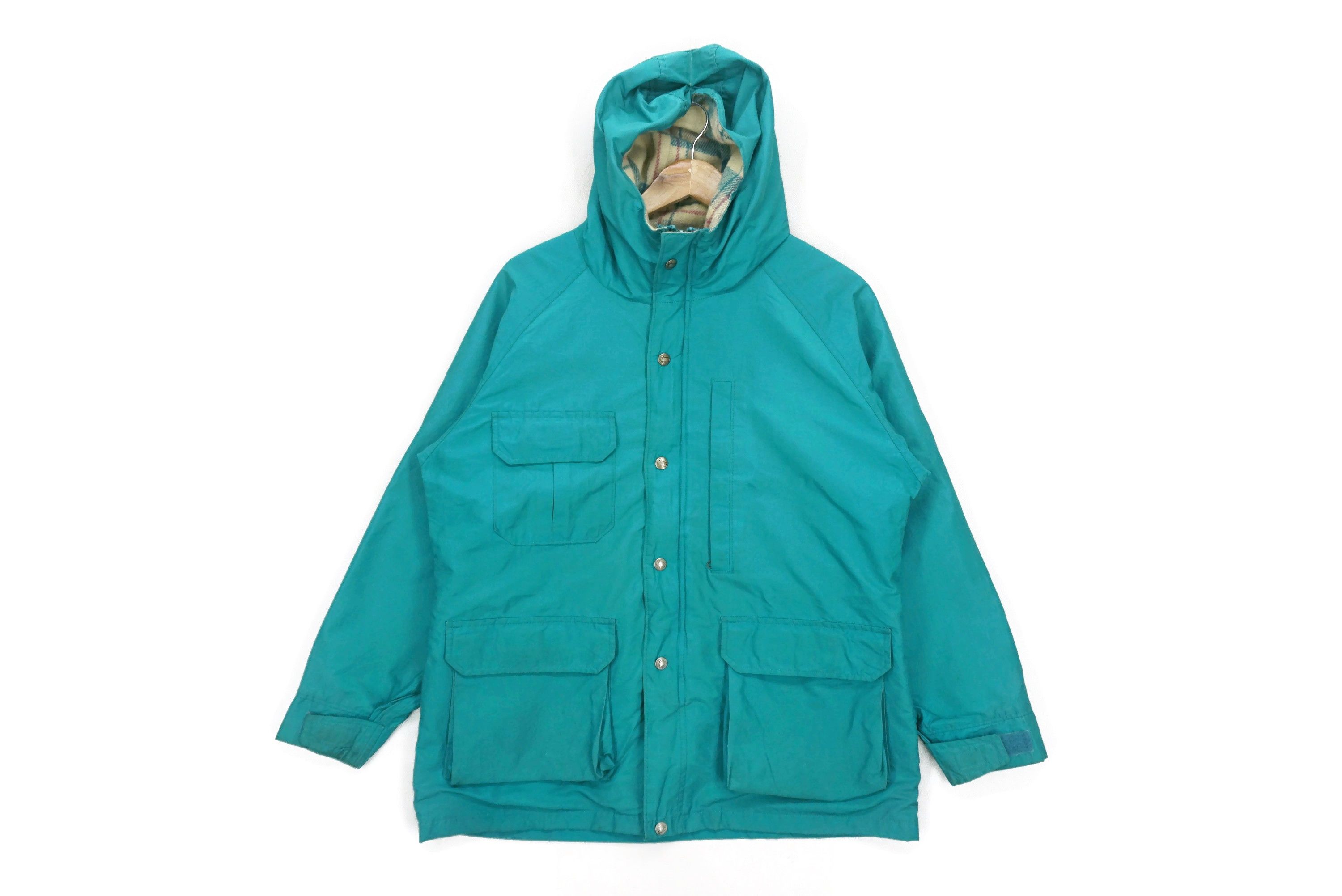 Woolrich Woolen Mills Vintage Woolrich 60/40 Plaid Tartan Lining Hooded Parka Size L / US 10 / IT 46 - 1 Thumbnail