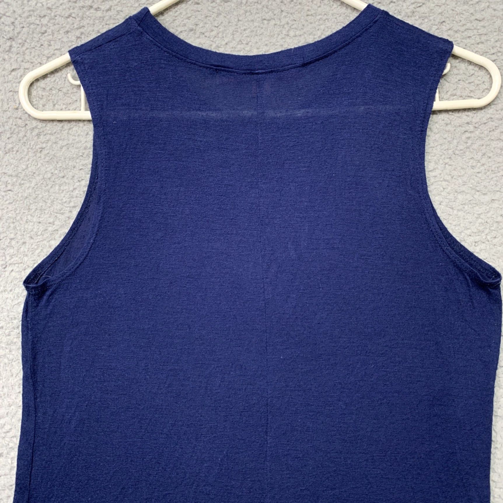 Vintage VINTAGE Rebellious One Tank Top Women’s Size Small Blue White Graphic Rounded Hem Shirt Womens Tank Top Size S / US 4 / IT 40 - 5 Thumbnail