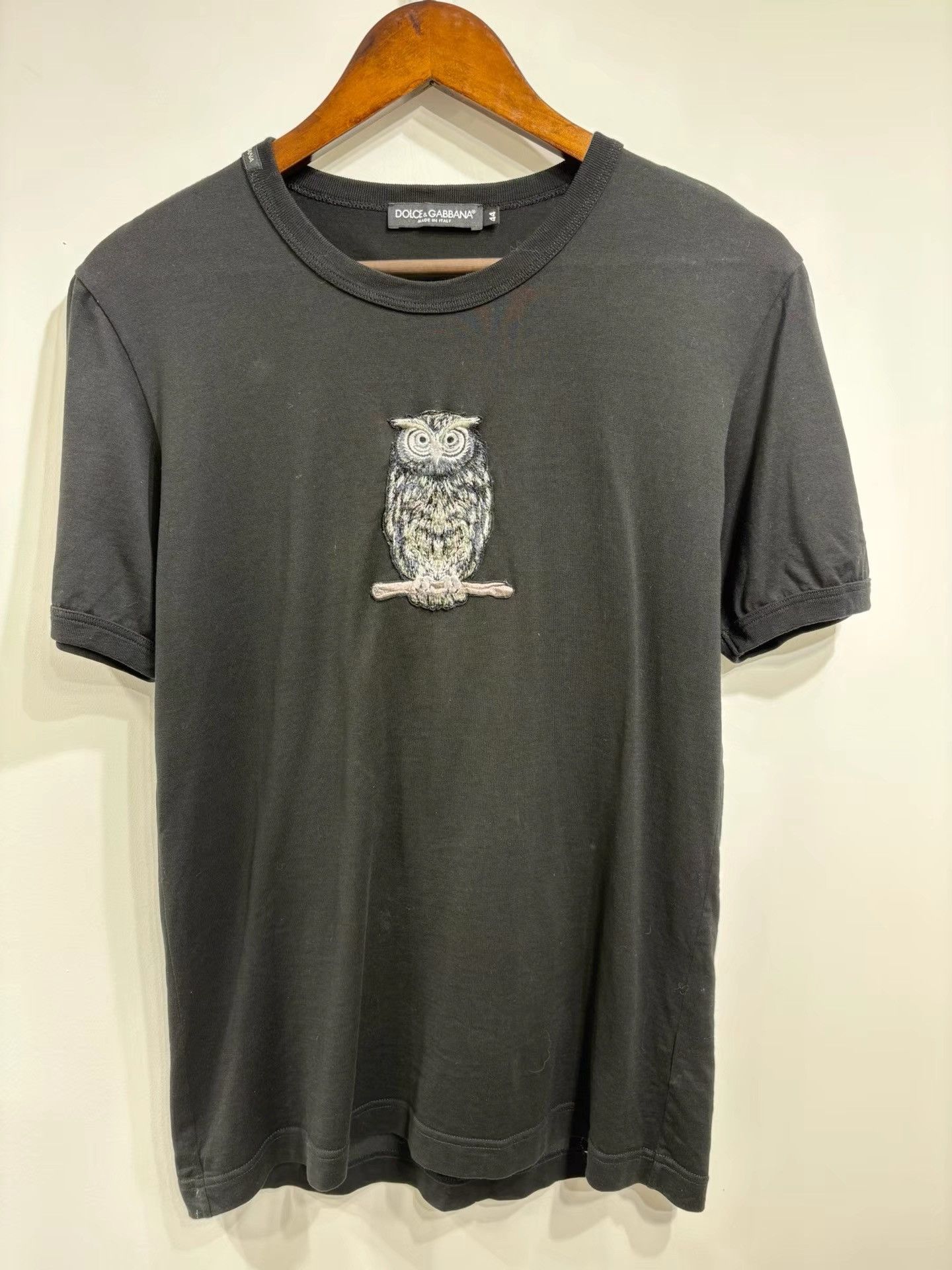 Dolce & Gabbana Dolce & Gabbana Heavy Owl Print T-Shirt K29 Size US S / EU 44-46 / 1 - 1 Thumbnail
