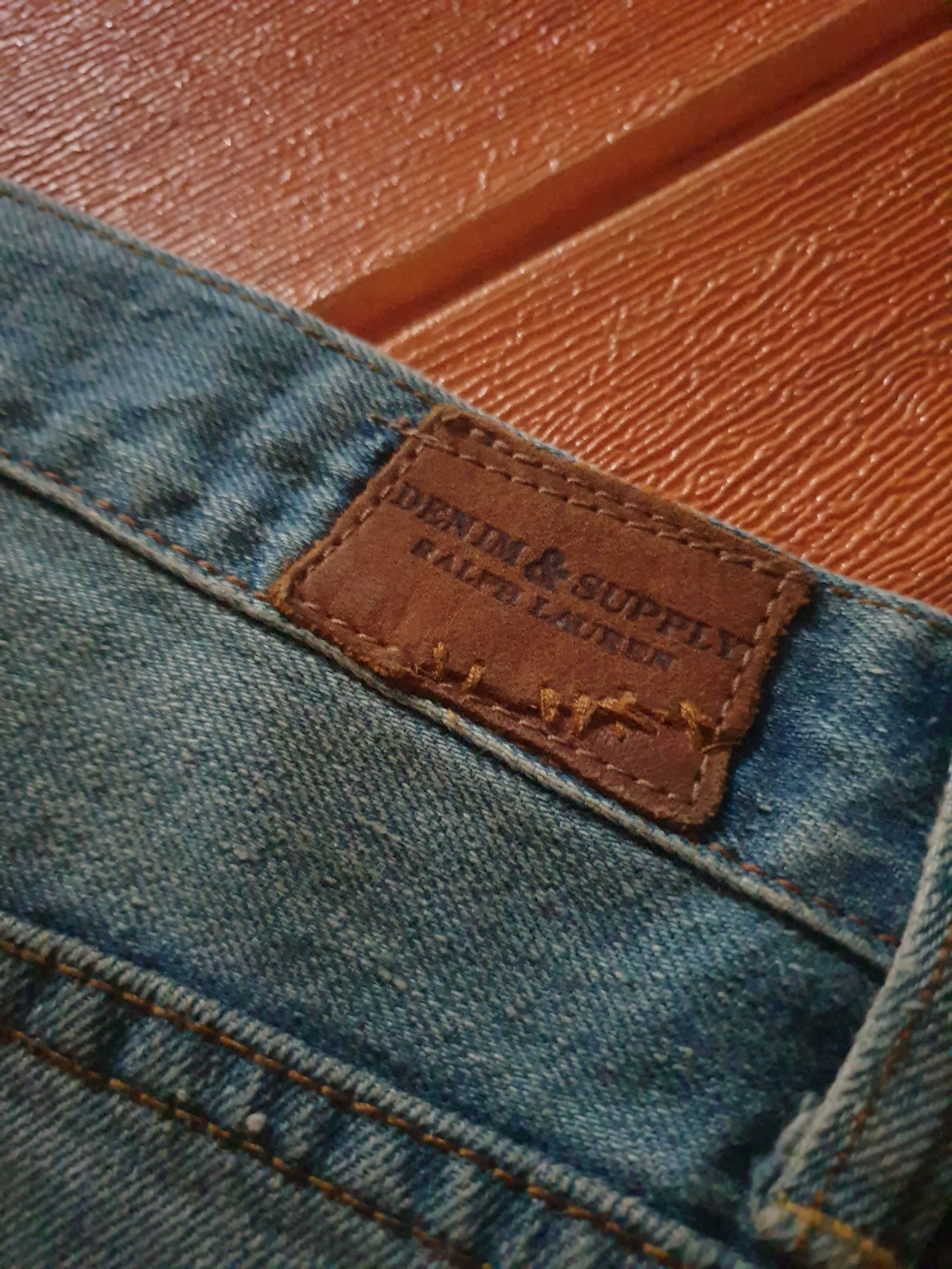 Polo Ralph Lauren Polo Ralph Lauren patchwork Japanese style denim pant Size US 34 / EU 50 - 7 Thumbnail