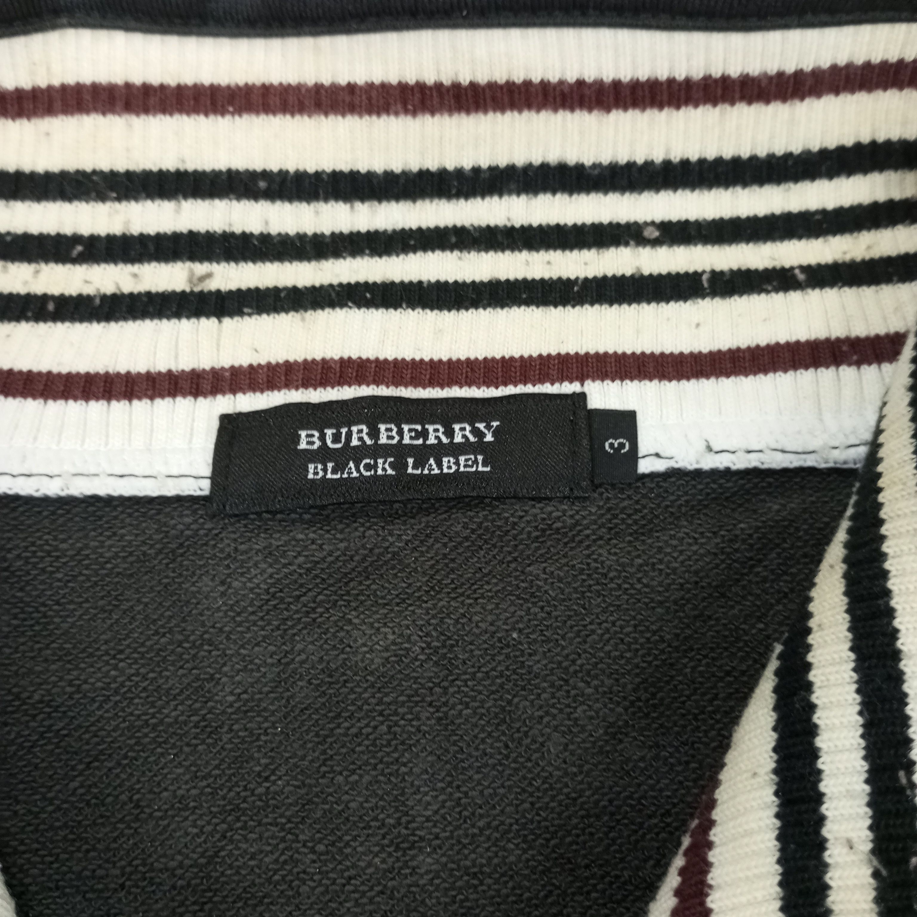 Burberry × Vintage Burberry Black Label Small Logo Sweater Jacket Size US M / EU 48-50 / 2 - 5 Thumbnail