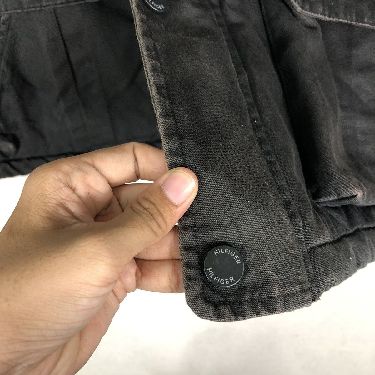 Japanese Brand 🔥VINTAGE WORK JACKET TOMMY HILFIGER CARGO POCKETS Size US XL / EU 56 / 4 - 16 Thumbnail