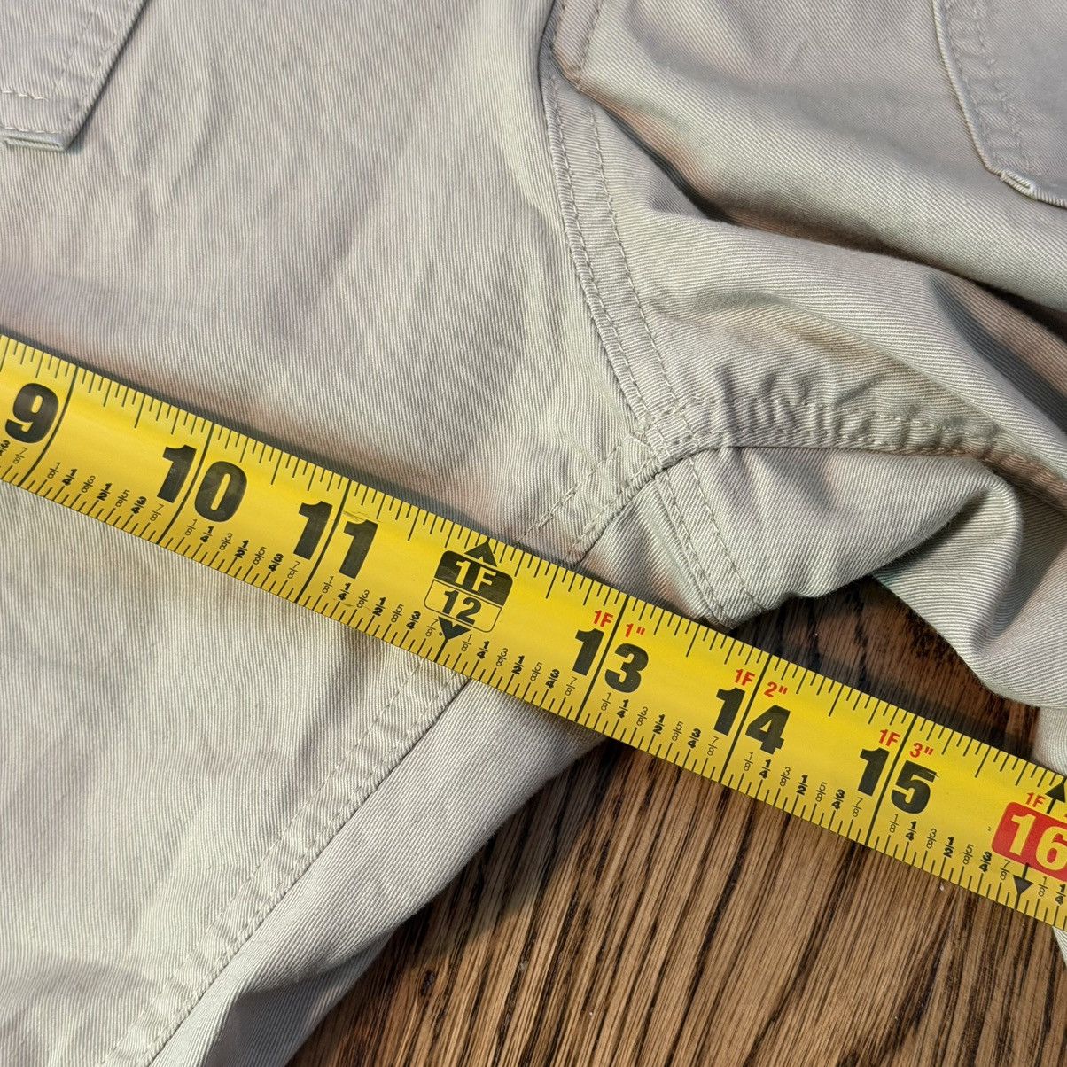 Sage De Cret Sage de cret washed beige cotton twill baker pants Size US 32 / EU 48 - 8 Thumbnail