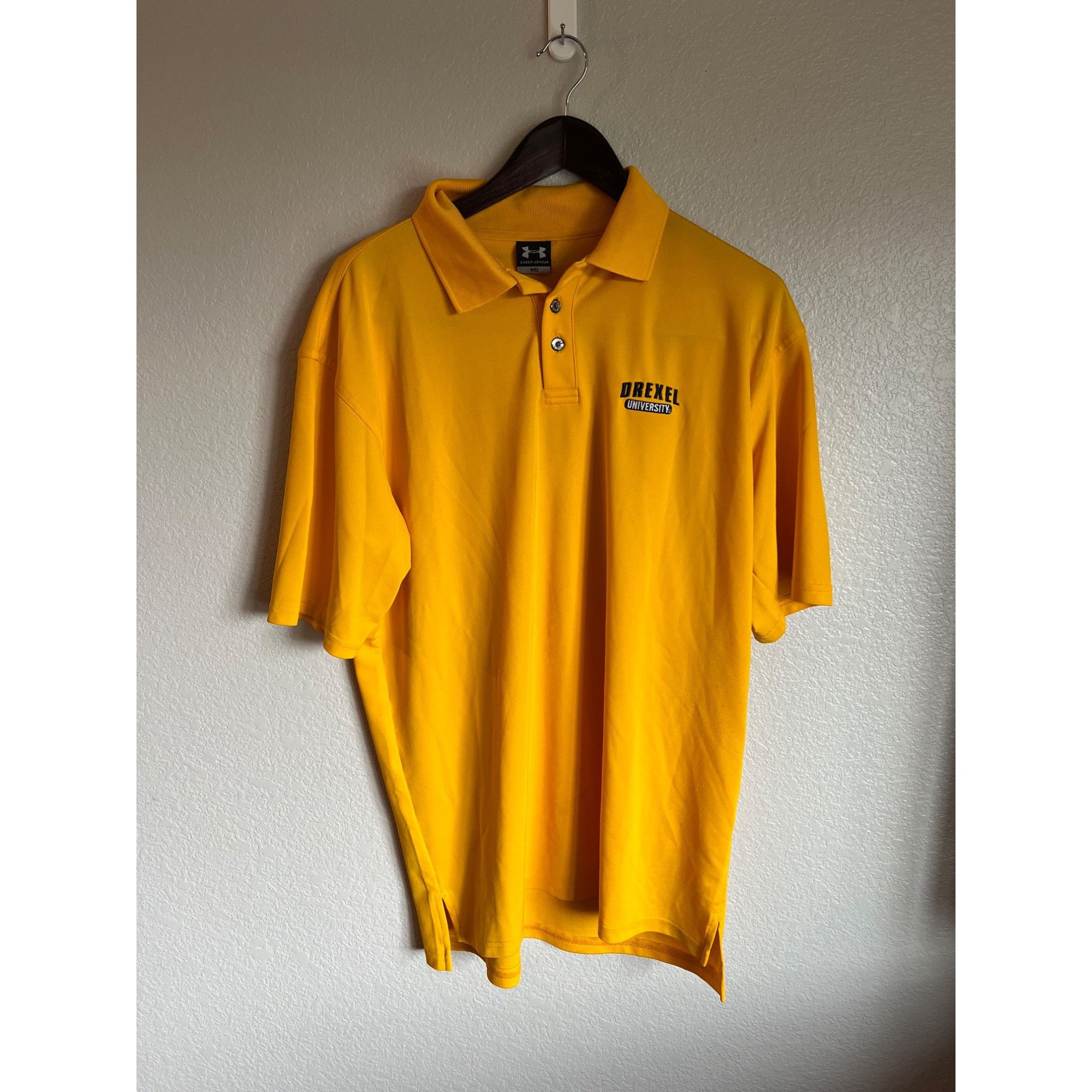 Under Armour Under Armour Drexel Dragons Polo Shirt - Size M Size US M / EU 48-50 / 2 - 1 Thumbnail