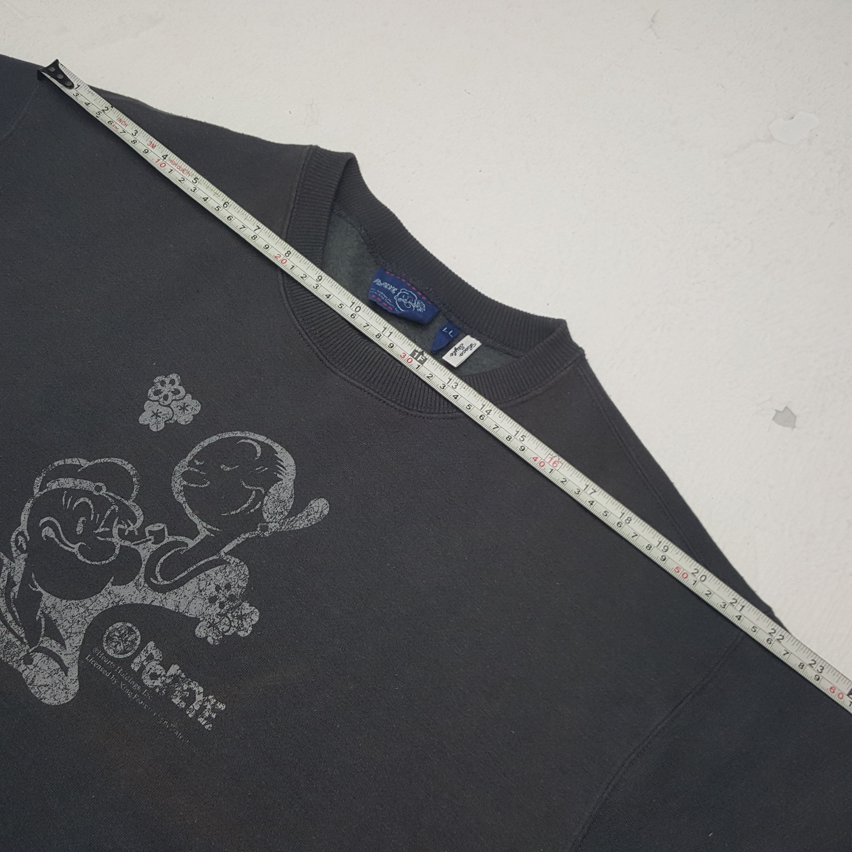 Cartoon Network × Japanese Brand × Vintage Vintage Popeye Sweatshirt Size US XL / EU 56 / 4 - 5 Thumbnail