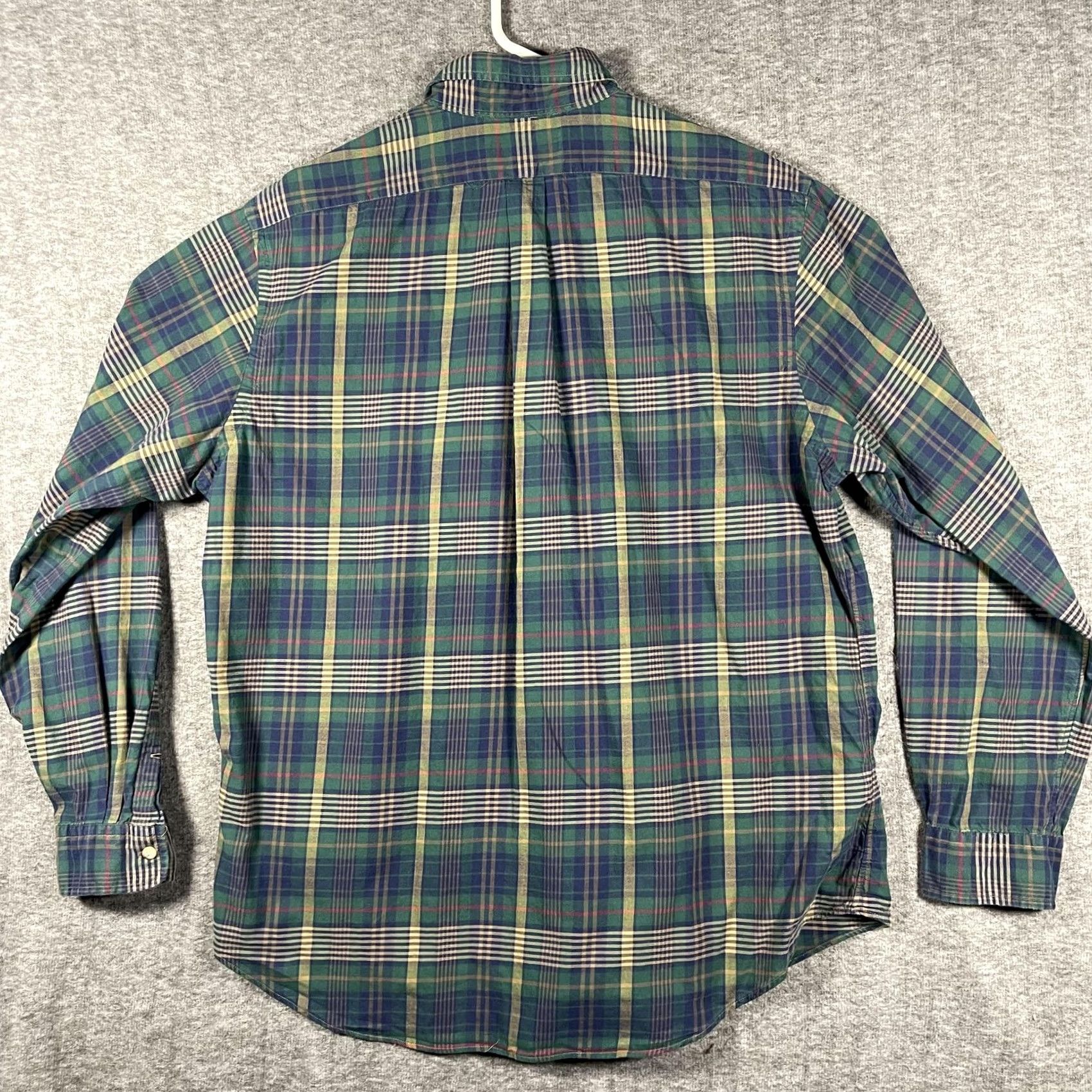 Ralph Lauren Ralph Lauren Shirt Mens XL Green Blue Plaid Button-Down Pony Logo Long Sleeve Size US XL / EU 56 / 4 - 3 Thumbnail