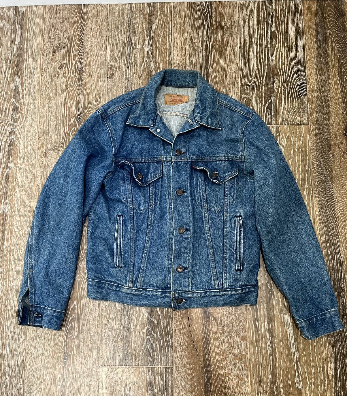 Levi's Vintage levis denim trucker jacket Size US S / EU 44-46 / 1 - 1 Thumbnail