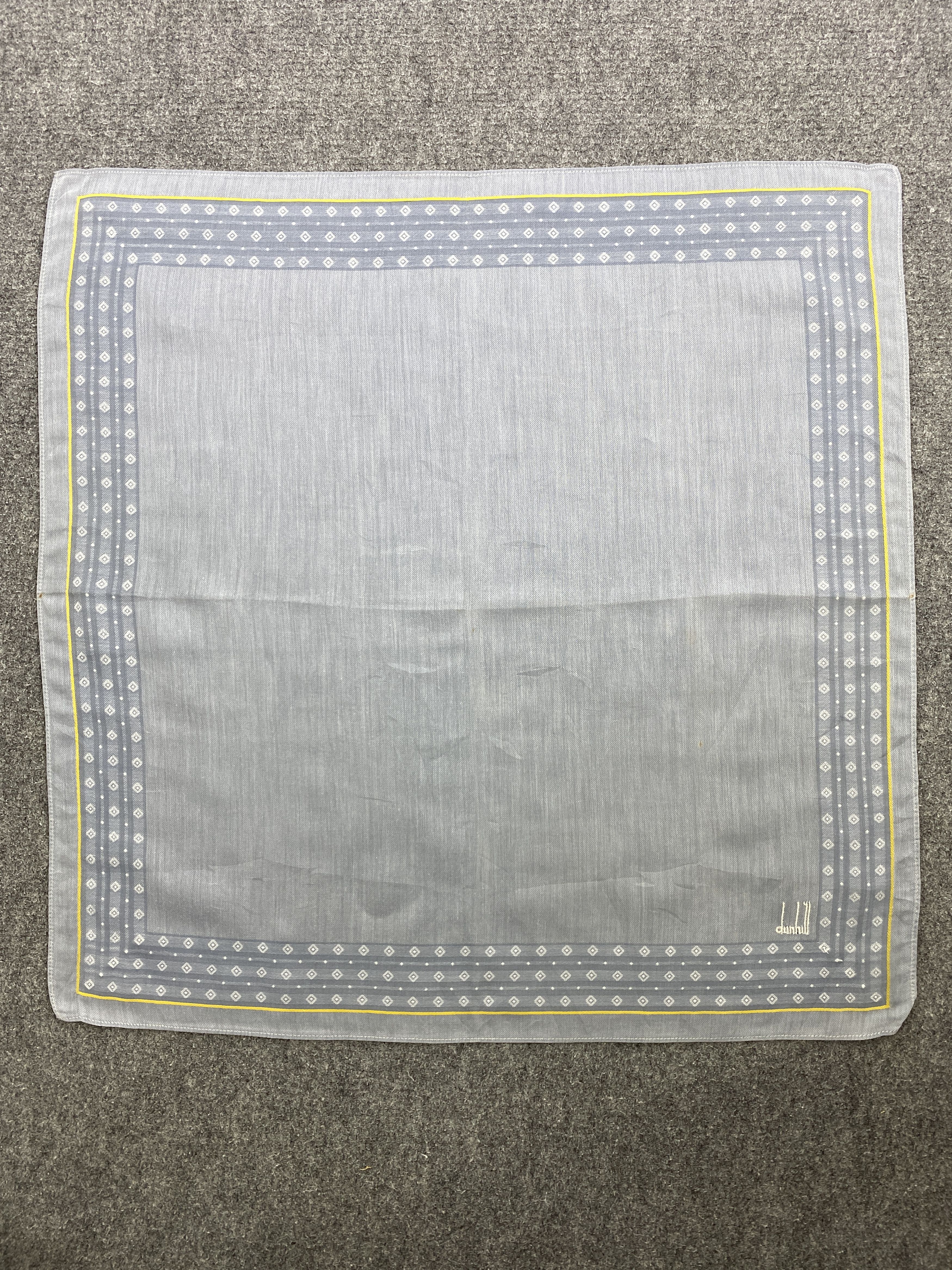 Alfred Dunhill Dunhill Handkerchief / Bandana / Neckerchief HKC0786 Size ONE SIZE - 6 Thumbnail