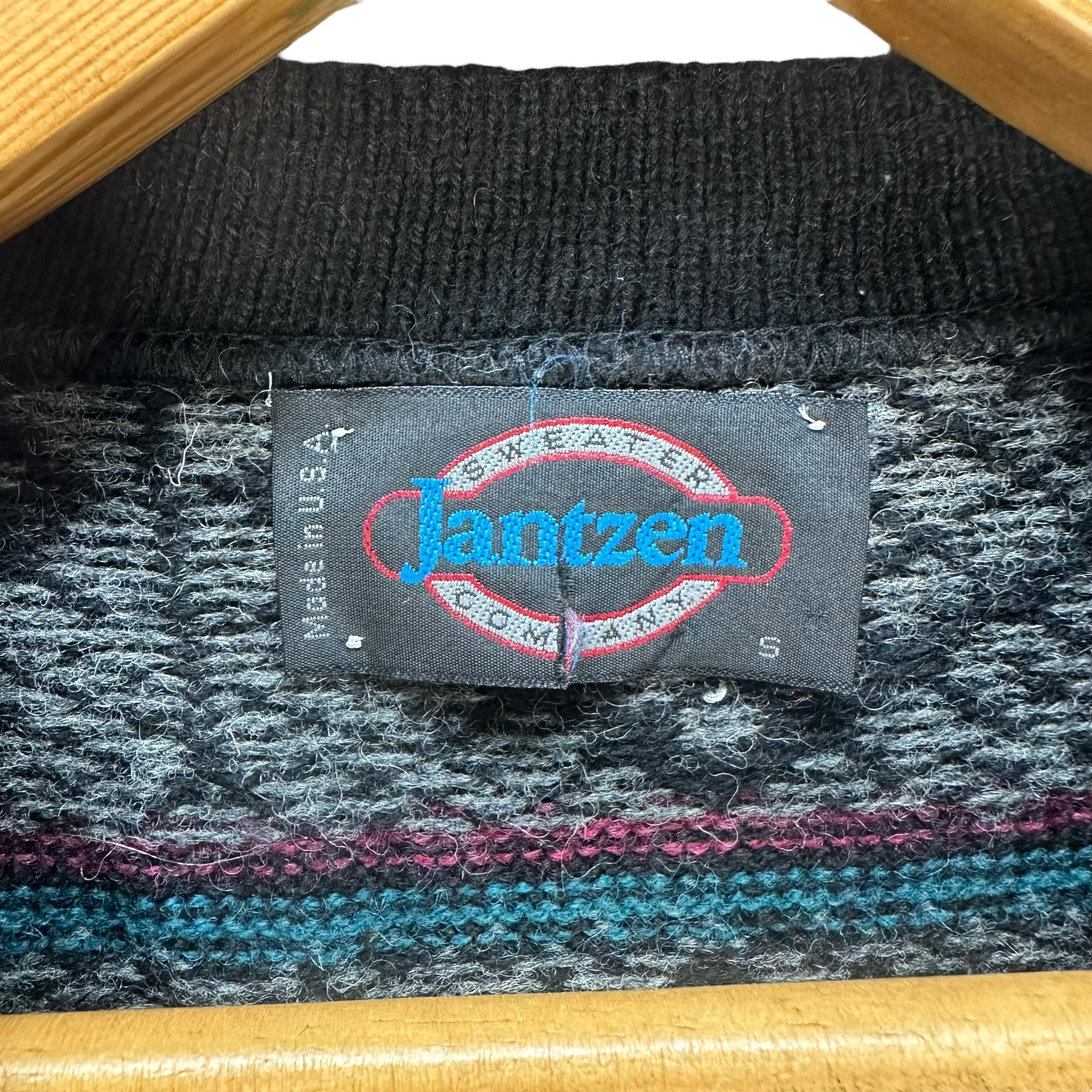 Jantzen JANTZEN SWEATER COMPANY V NECK SWEATSHIRT #8996-46 Size US S / EU 44-46 / 1 - 6 Thumbnail