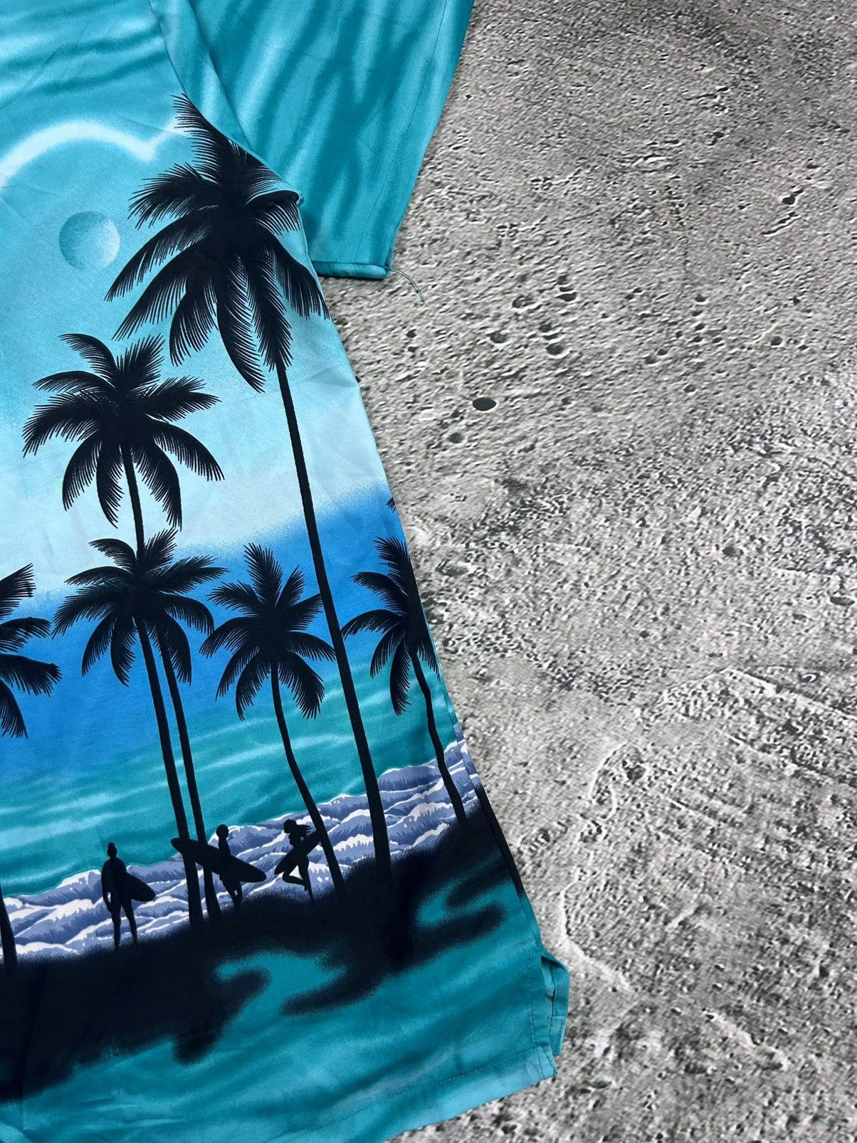 Vintage Hawaiian Shirt vintage Don Amigo palms beach sea summer Size US XL / EU 56 / 4 - 8 Thumbnail