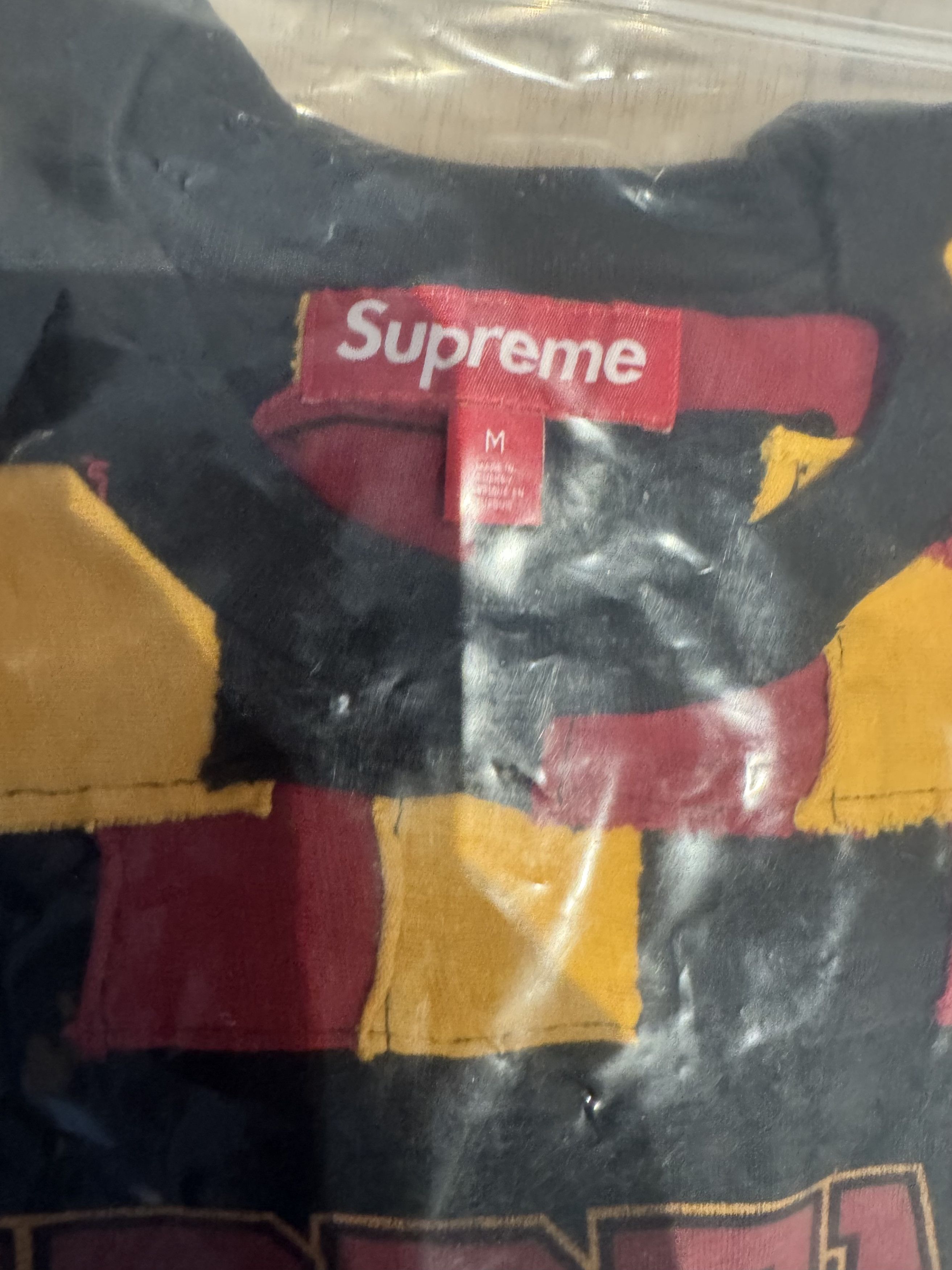 Supreme Supreme Patchwork Yoke Football Top Size US M / EU 48-50 / 2 - 4 Thumbnail