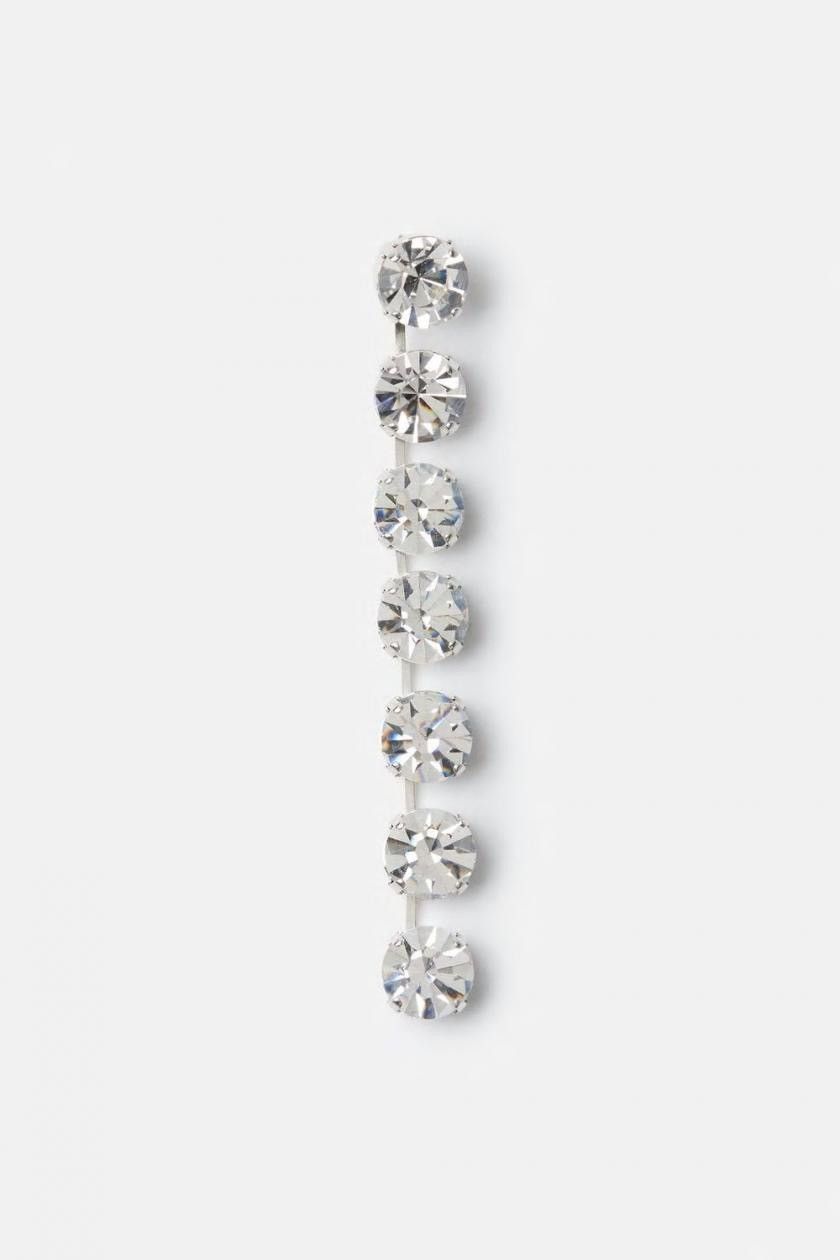 AMI Alex Mattiussi x Strass/Swarovski Crystal Drop Earring Size ONE SIZE - 7 Thumbnail