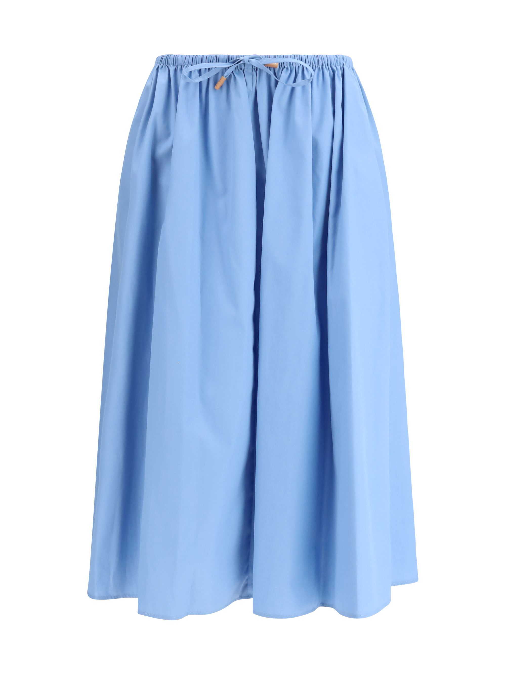 Marni Poplin Drawstring Skirt Size 30" / US 8 / IT 44 - 1 Thumbnail