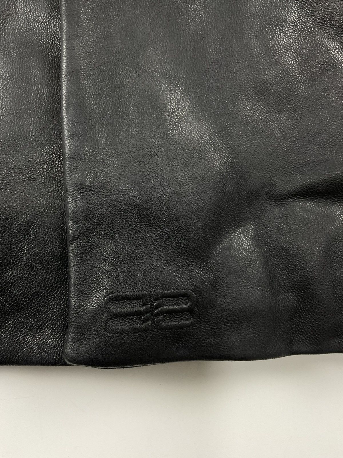 Balenciaga Vintage Balenciaga Leather Jacket Size US L / EU 52-54 / 3 - 7 Thumbnail