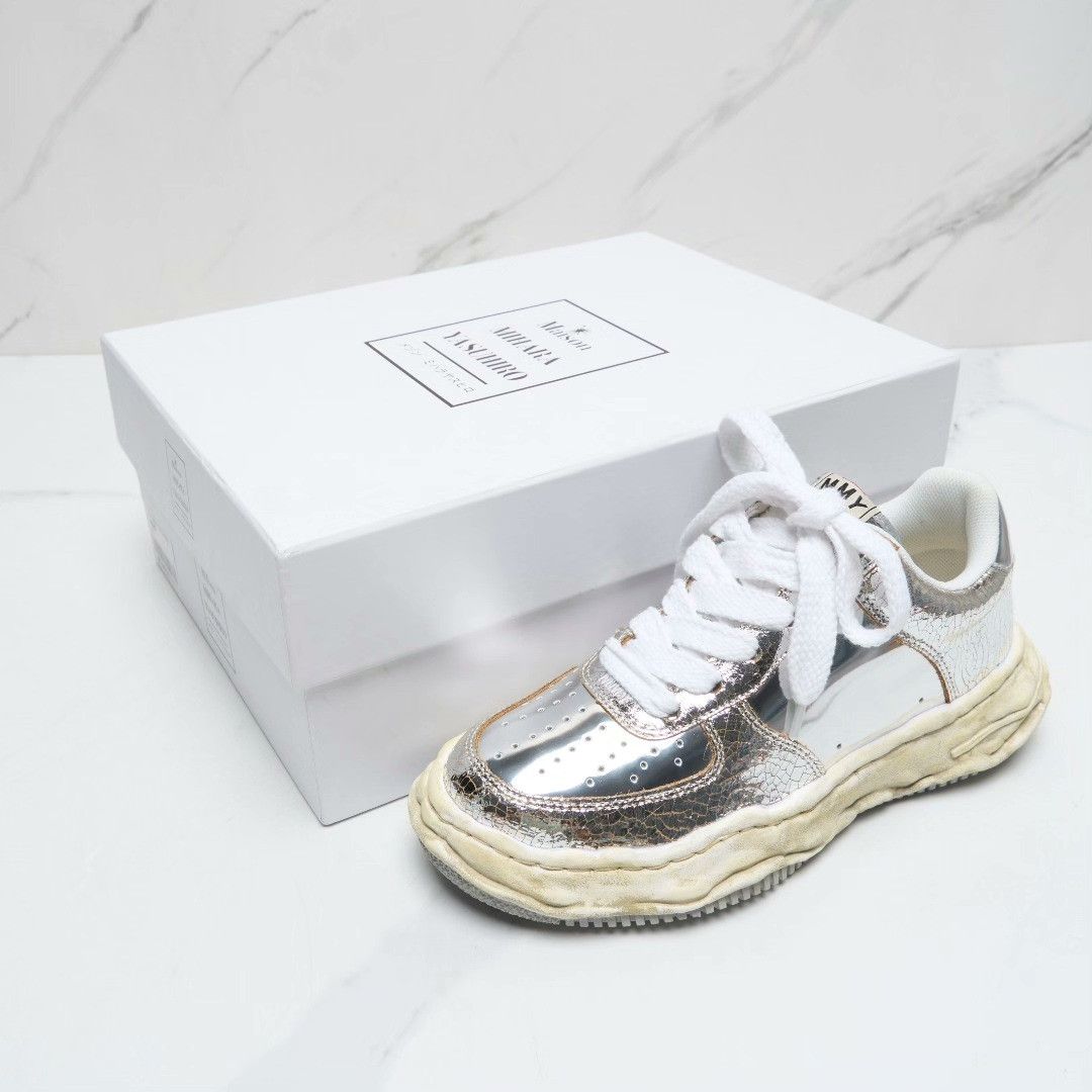 Maison MIHARA YASUHIRO Mihara Yasuhiro Men's Low-Top Dissolved Shoes Size US 8 / EU 41 - 1 Thumbnail