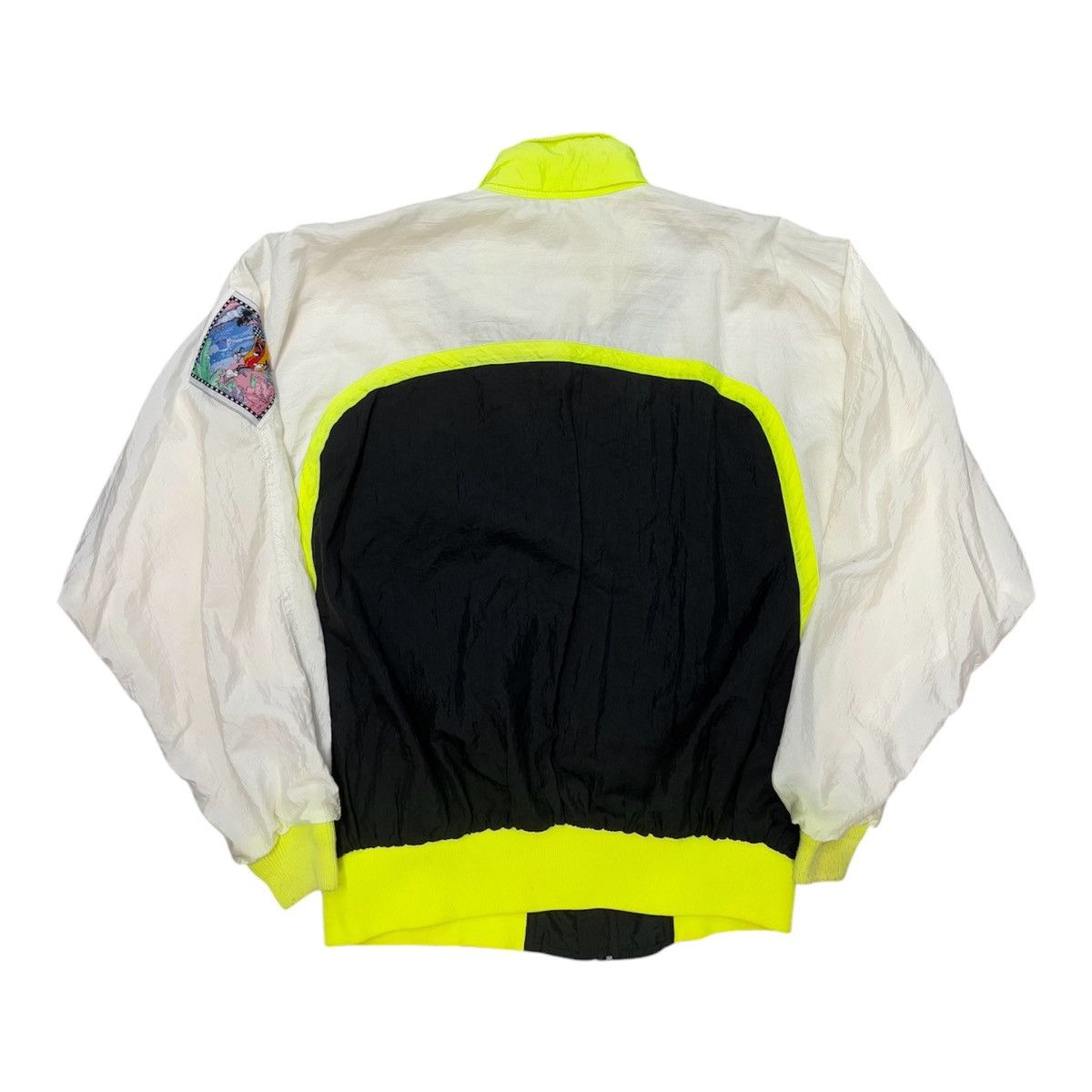 Vintage Vintage 80s White Windbreaker Tracksuit Jacket Men Size S Size US S / EU 44-46 / 1 - 4 Thumbnail