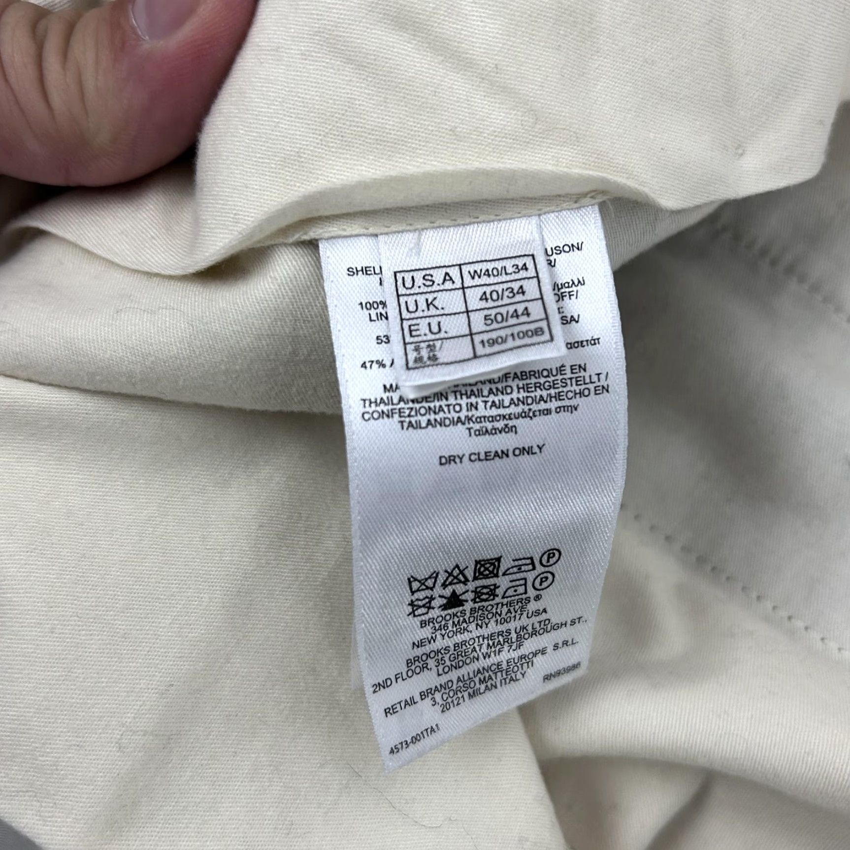 Brooks Brothers Brooks Brothers Madison 1818 Dress Pants Mens 38x29 Brown Wool Cuffed Flat Front Pockets Classic Straight Zip Front Trousers Size US 38 / EU 54 - 5 Thumbnail