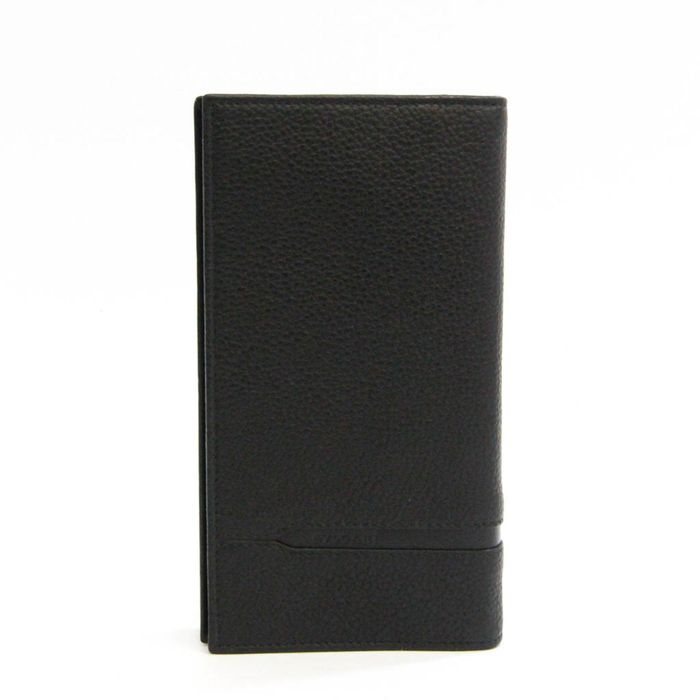 Bvlgari BVLGARI 36966 Men's Leather Long Wallet [bi-fold] Black | Grailed