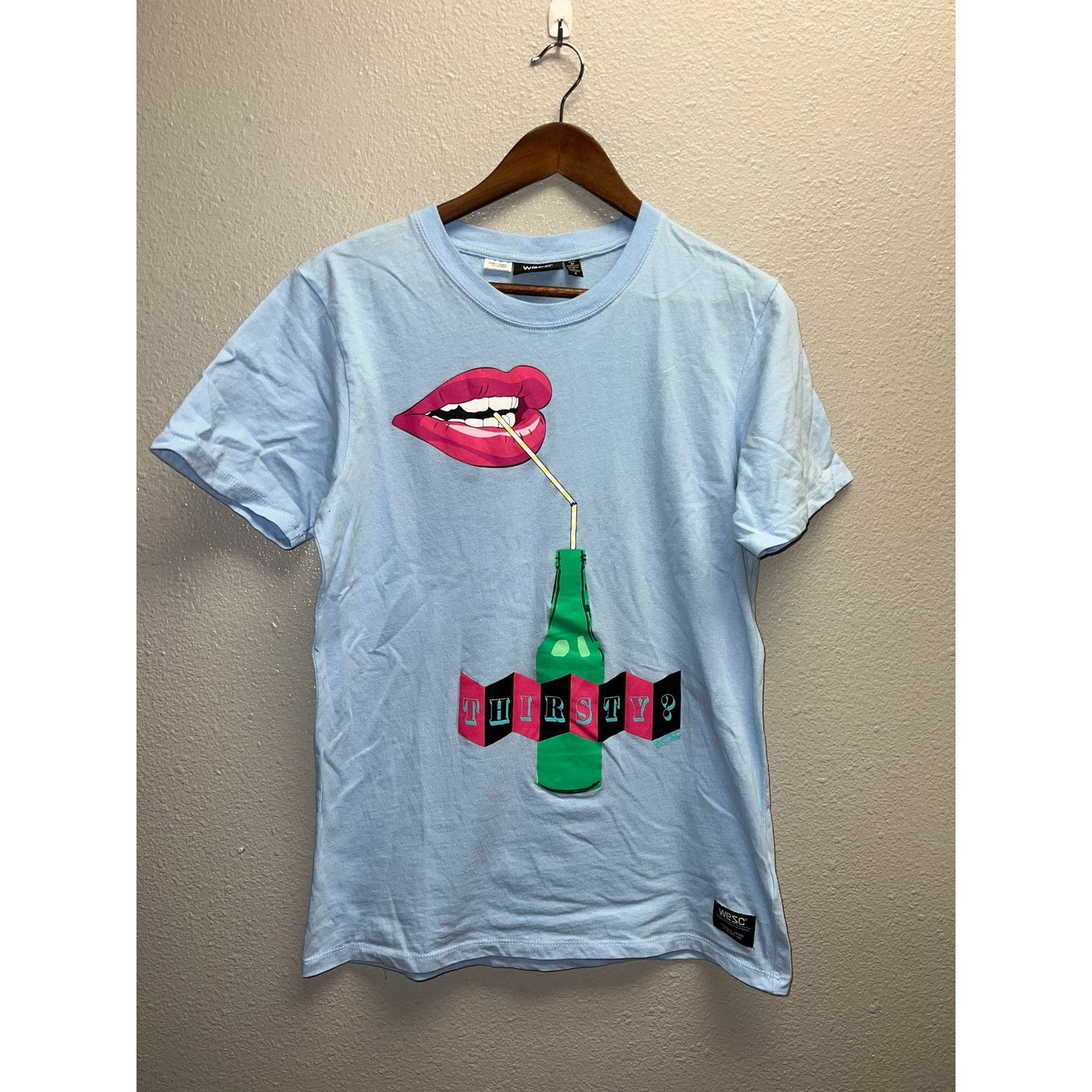 WeSC WESC Shirt We Are The Superlative Conspriracy Thirsty Tee M Size US M / EU 48-50 / 2 - 1 Thumbnail