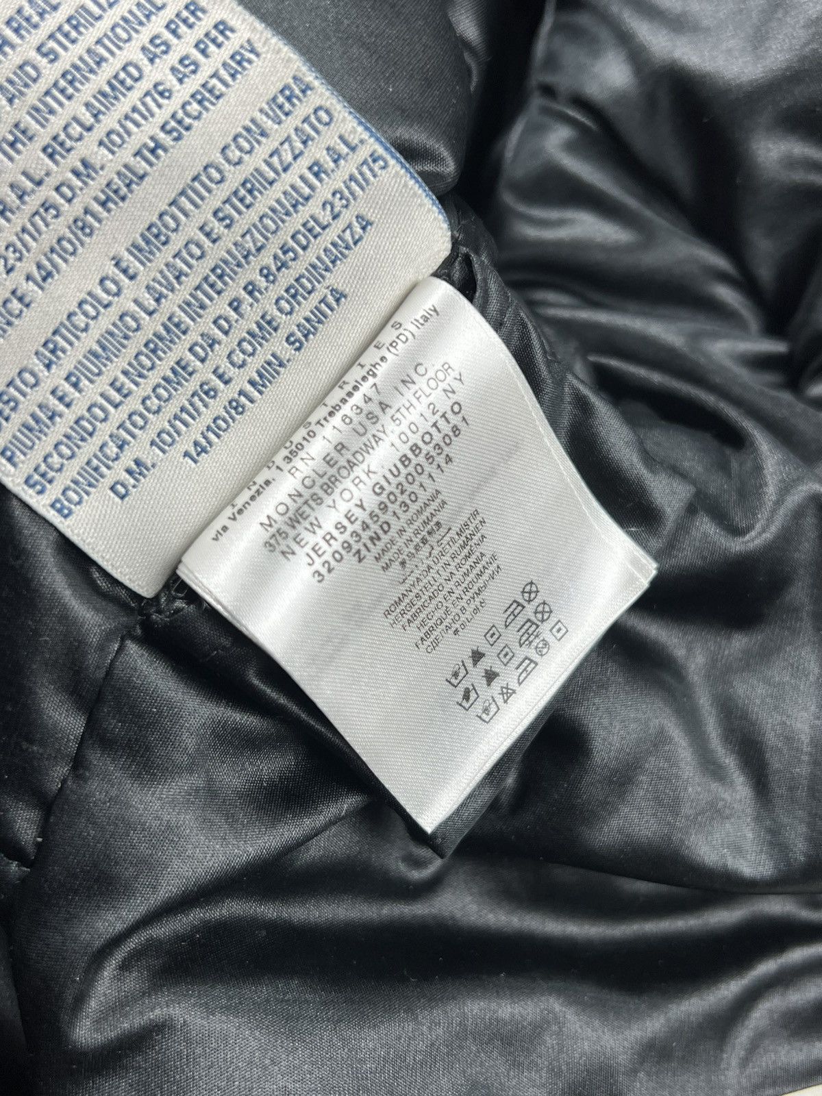 Moncler Moncler Black Jersey Down Jacket Size 2 Size M / US 6-8 / IT 42-44 - 10 Thumbnail