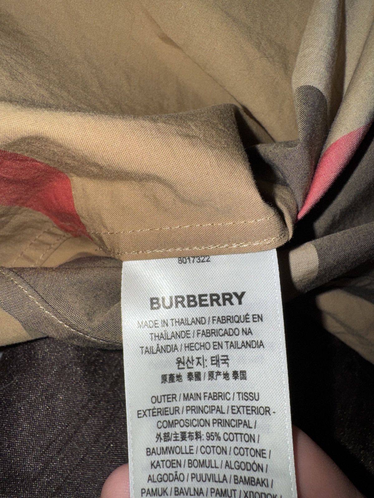 Burberry Burberry shirt Size US XL / EU 56 / 4 - 5 Thumbnail