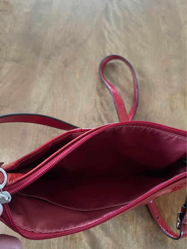 Coach Coach Chelsea Katarina Paprika Patent Leather Hobo Bag Size ONE SIZE - 2 Thumbnail