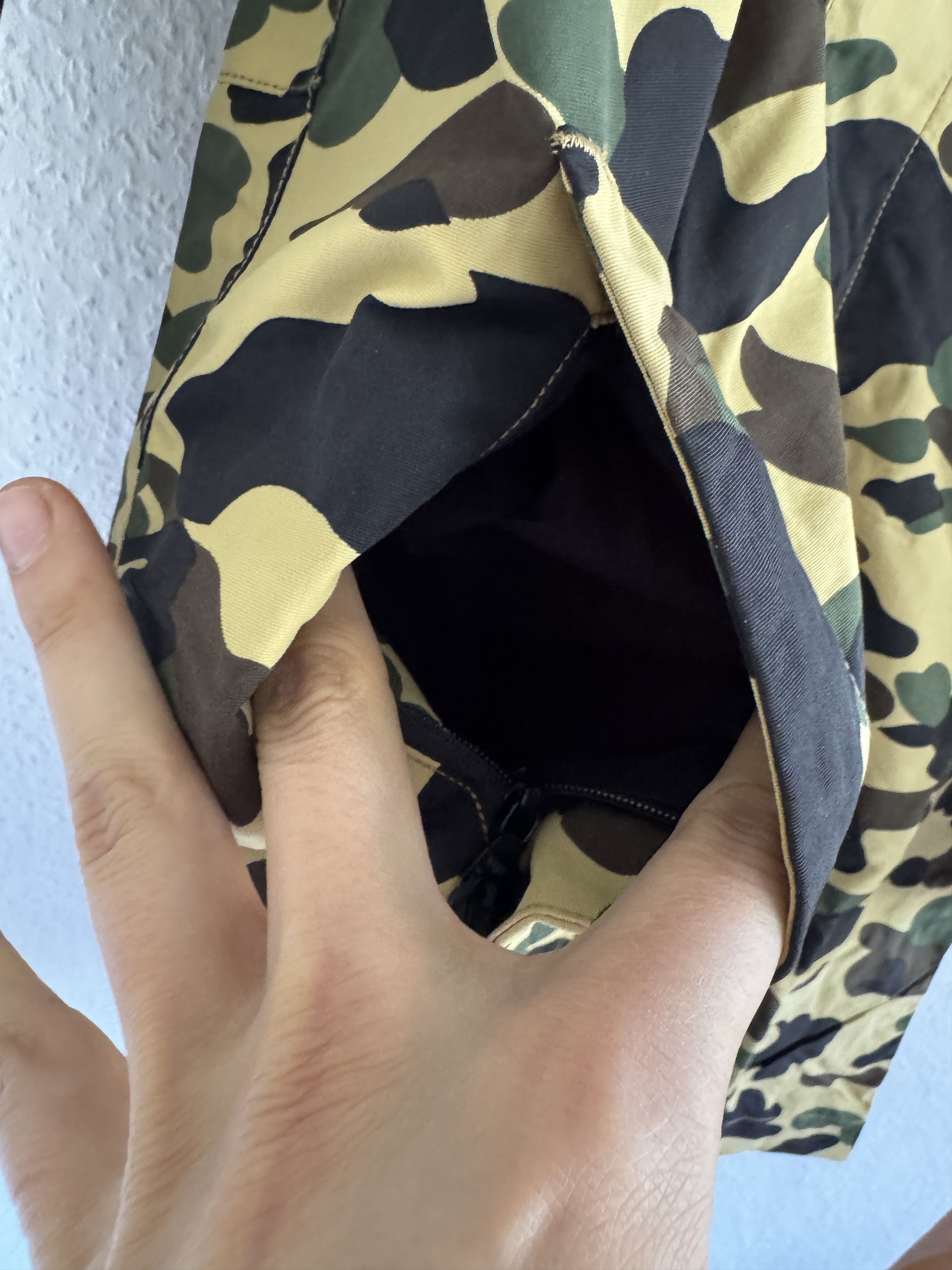 Bape 1st Camo Hooded Coat – Yellow Camo Size US M / EU 48-50 / 2 - 6 Thumbnail