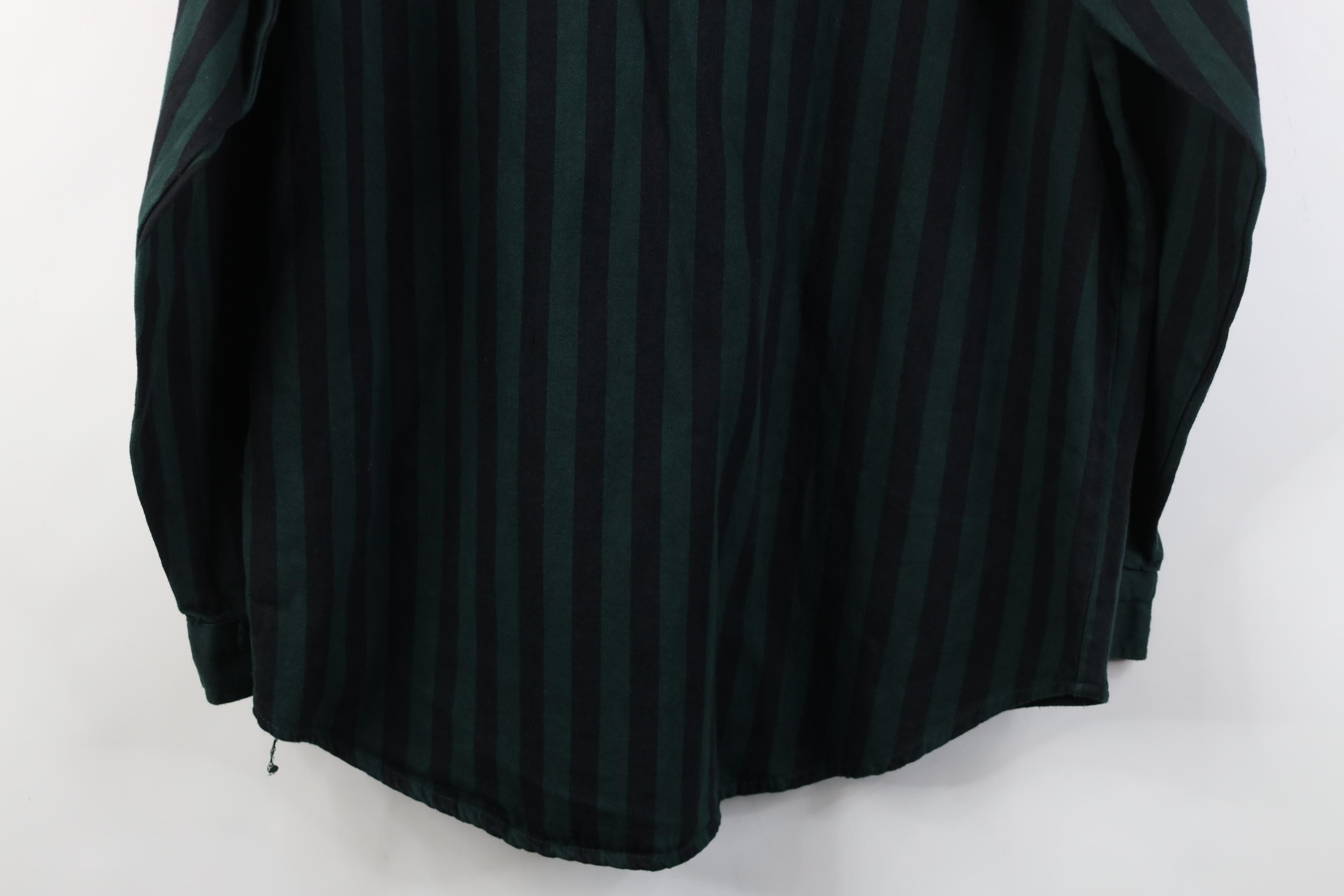 Vintage Deadstock Vintage 90s Streetwear Denim Button Shirt Green Size US M / EU 48-50 / 2 - 15 Thumbnail