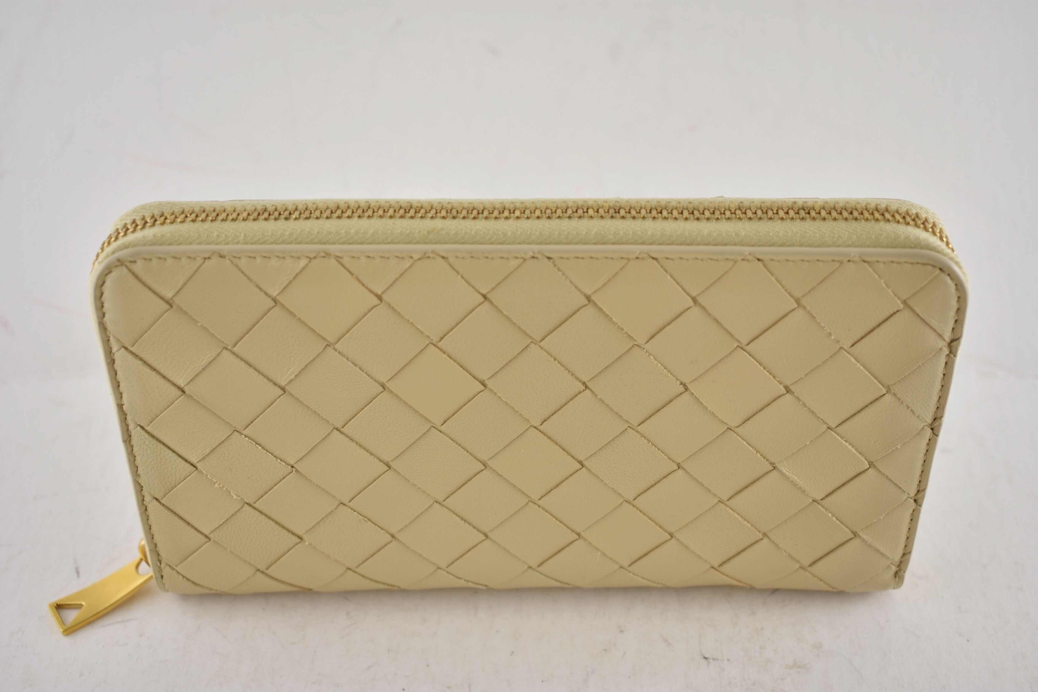 Bottega Veneta Bottega Veneta Intrecciato Weave Zip Around Long Wallet Size ONE SIZE - 2 Thumbnail