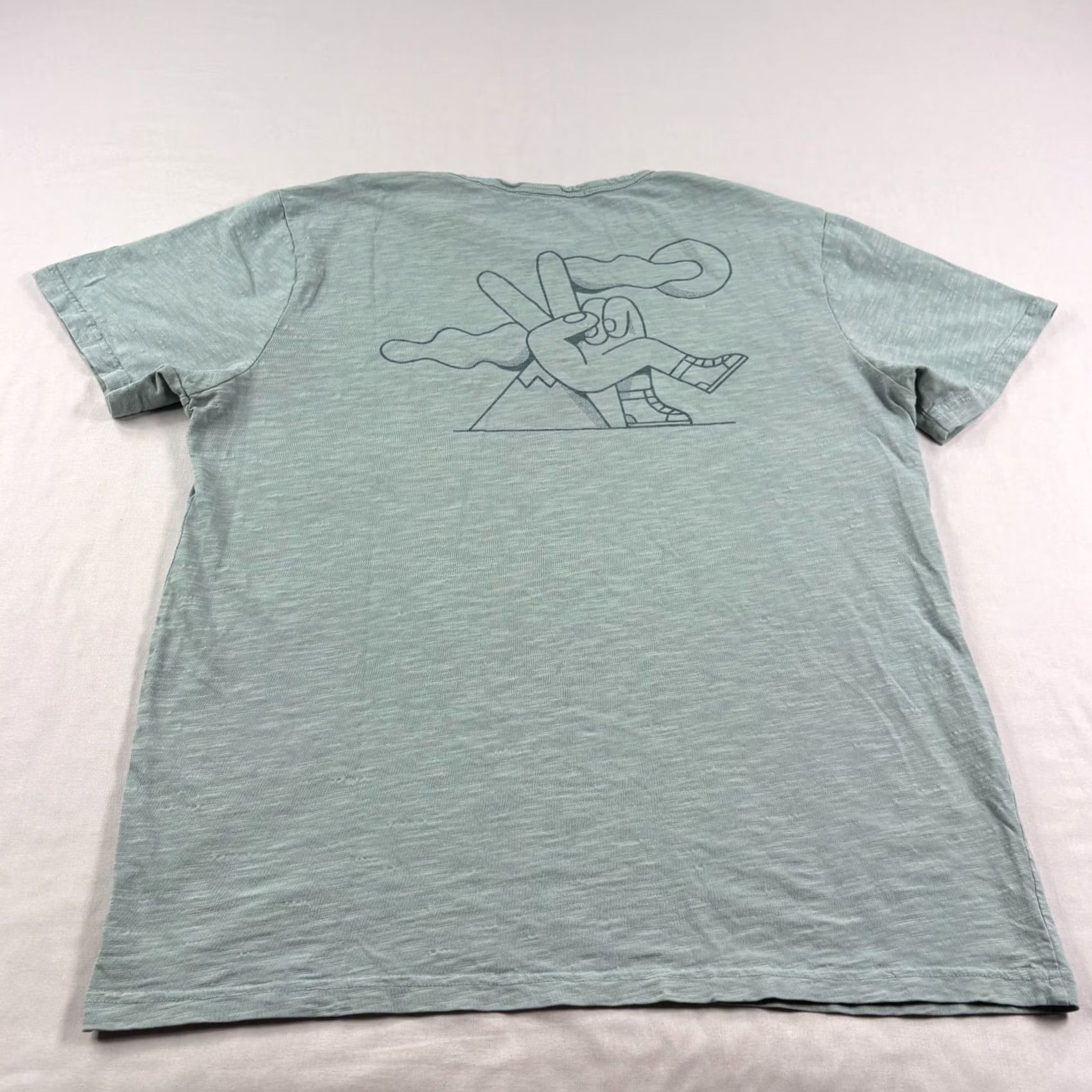 Roark Roark Shirt Mens M Blue Revival Crew Neck Short Sleeve Casual Size US M / EU 48-50 / 2 - 6 Thumbnail