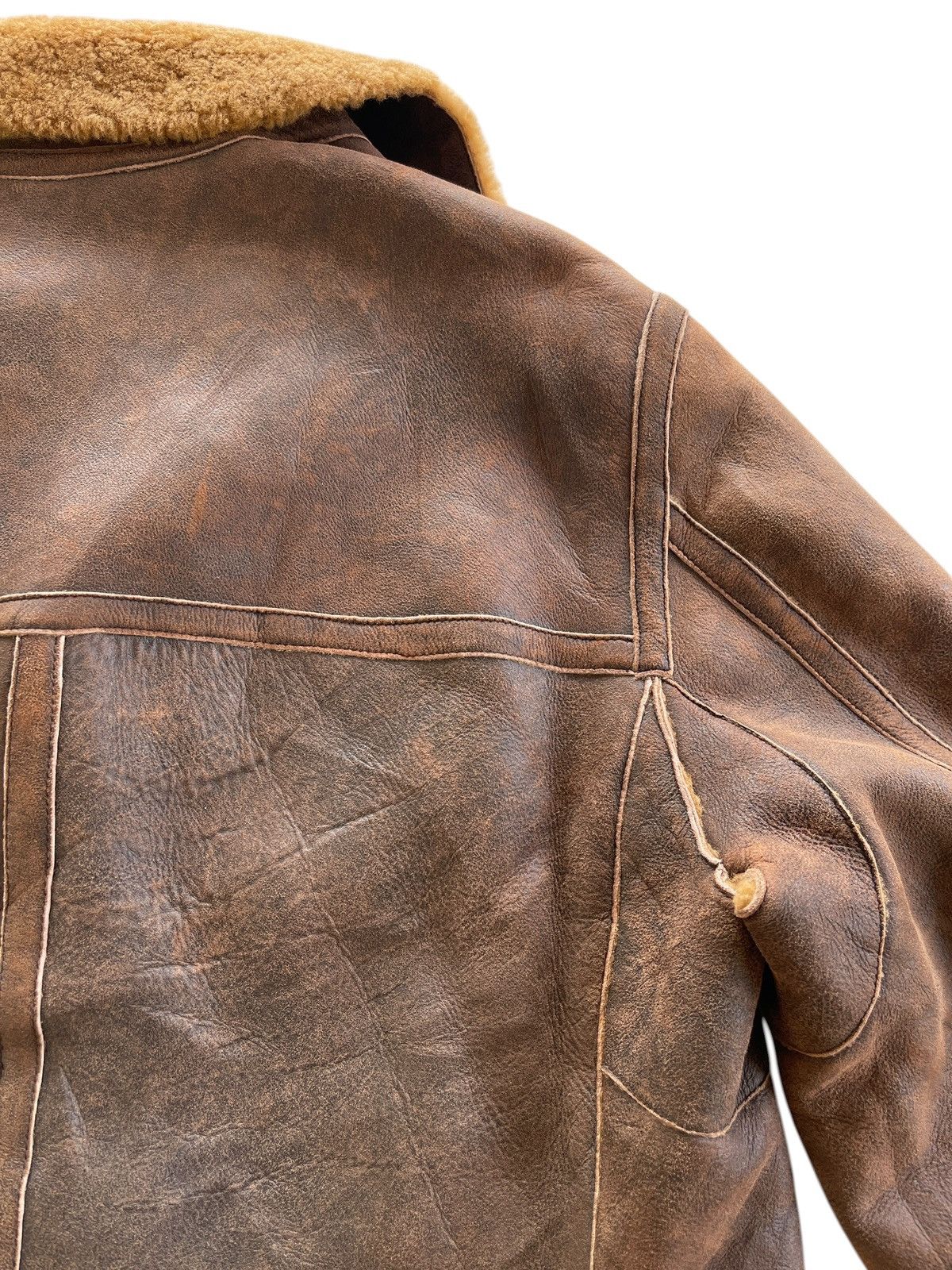 Vintage Opifix Sheepskin Shearling Jacket Size US M / EU 48-50 / 2 - 11 Thumbnail