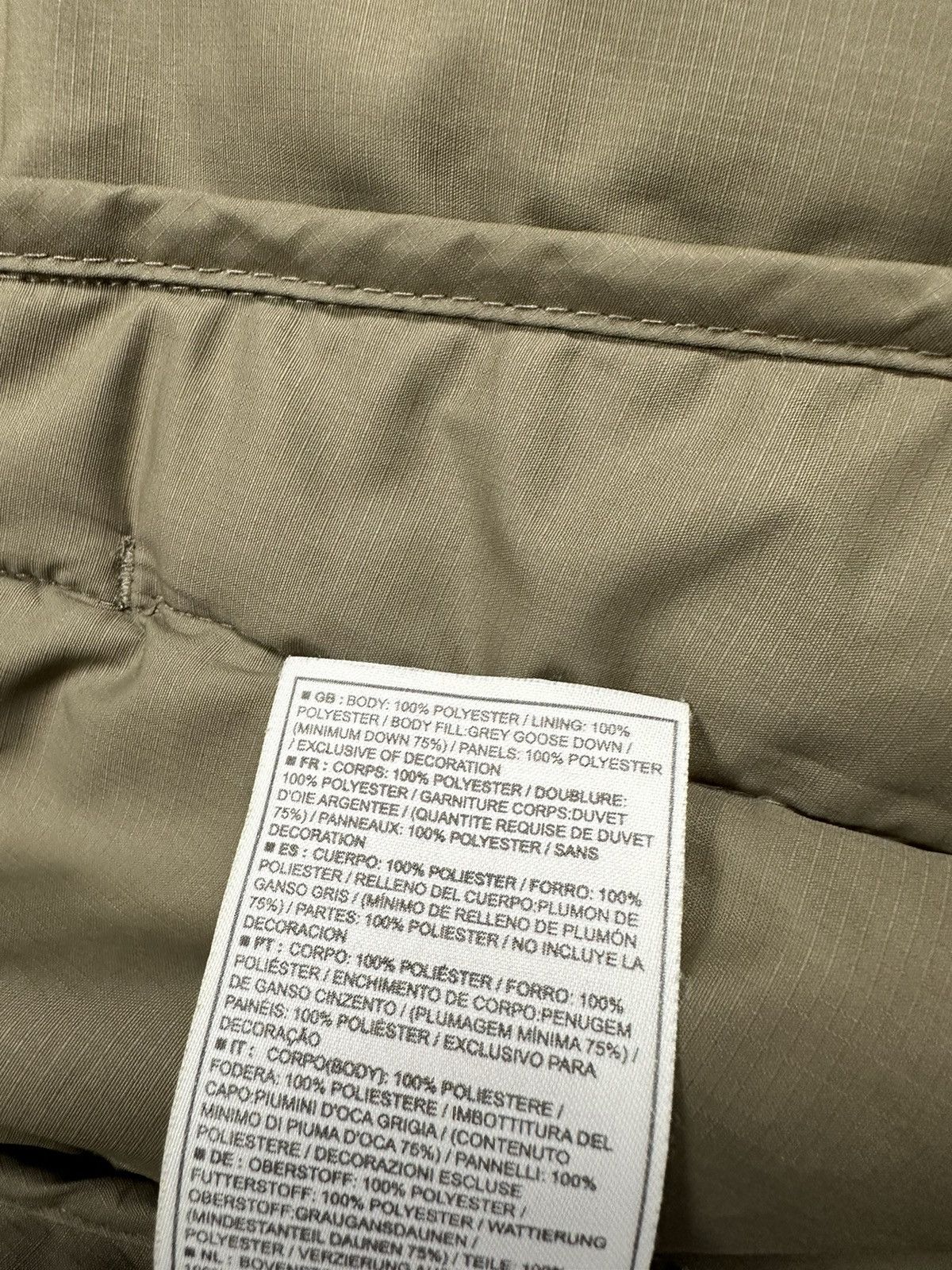 Nike × Nike ACG × Vintage ‼️ Vintage y2k Nike ACG Brown Puffer Jacket Down Rare Size S / US 4 / IT 40 - 10 Thumbnail