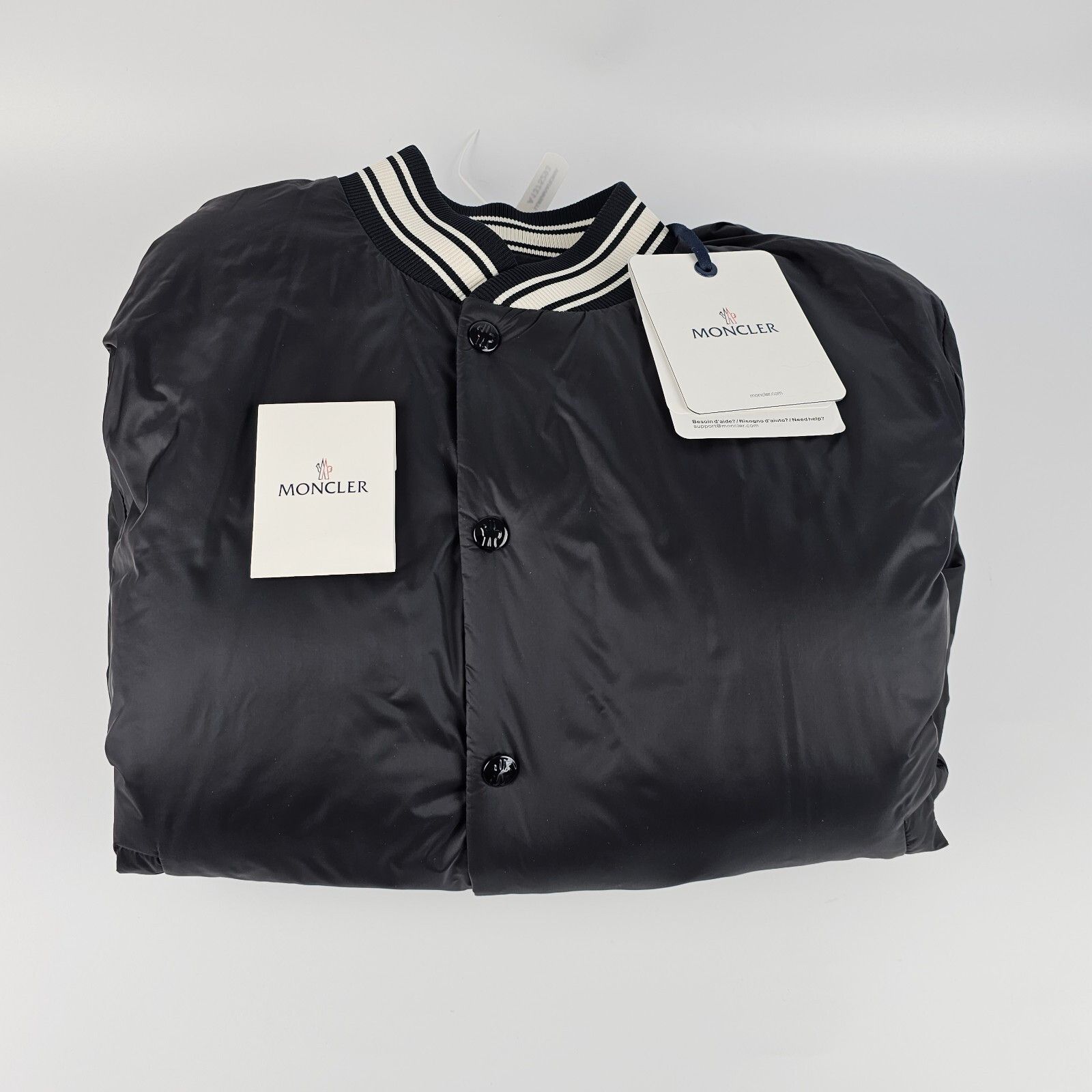 Moncler MONCLER Bouchet $2270 Black Down Jacket New 1 Size US S / EU 44-46 / 1 - 19 Thumbnail