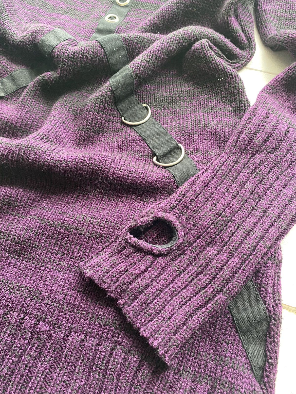 Japanese Brand × Vintage 🔥Gothic Opium Bondage Japanese Punk emo goth Dress Sweater Size S / US 4 / IT 40 - 10 Thumbnail