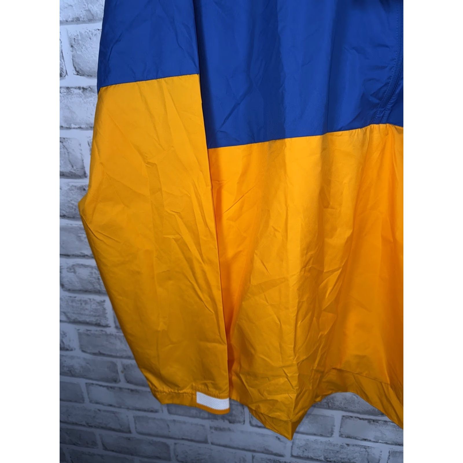 Nike NWT Nike Blue & Gold Half Zip Nylon Pullover Mens XL Size US XL / EU 56 / 4 - 5 Thumbnail