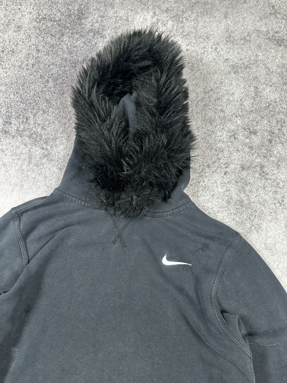 Nike Y2K Opium Nike Alt Fur Hoodie Streetwear Rare Casual S Size S / US 4 / IT 40 - 2 Thumbnail