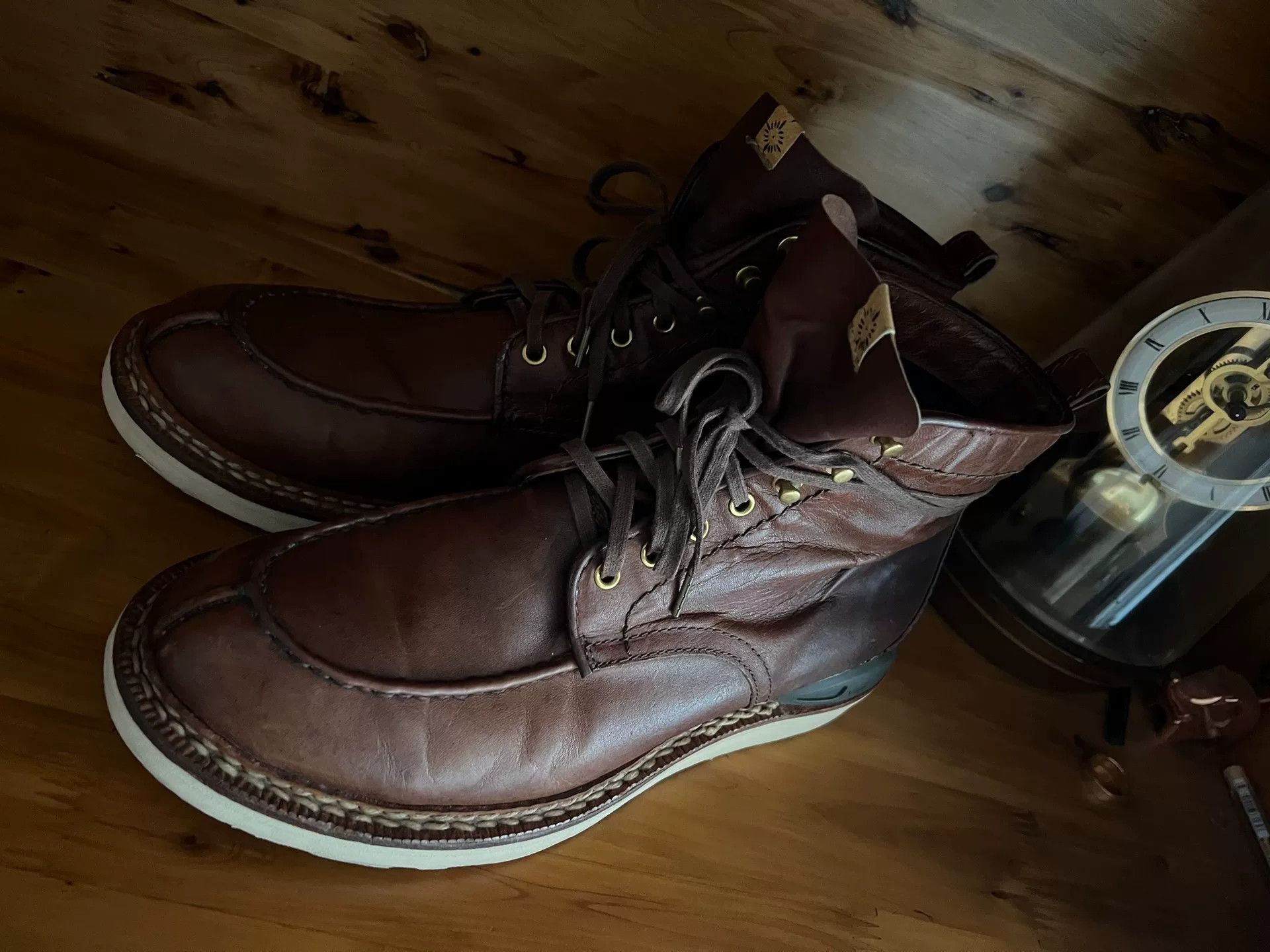 Visvim visvim armiger kngr folk kangaroo leather boots Size US 9 / EU 42 - 1 Thumbnail