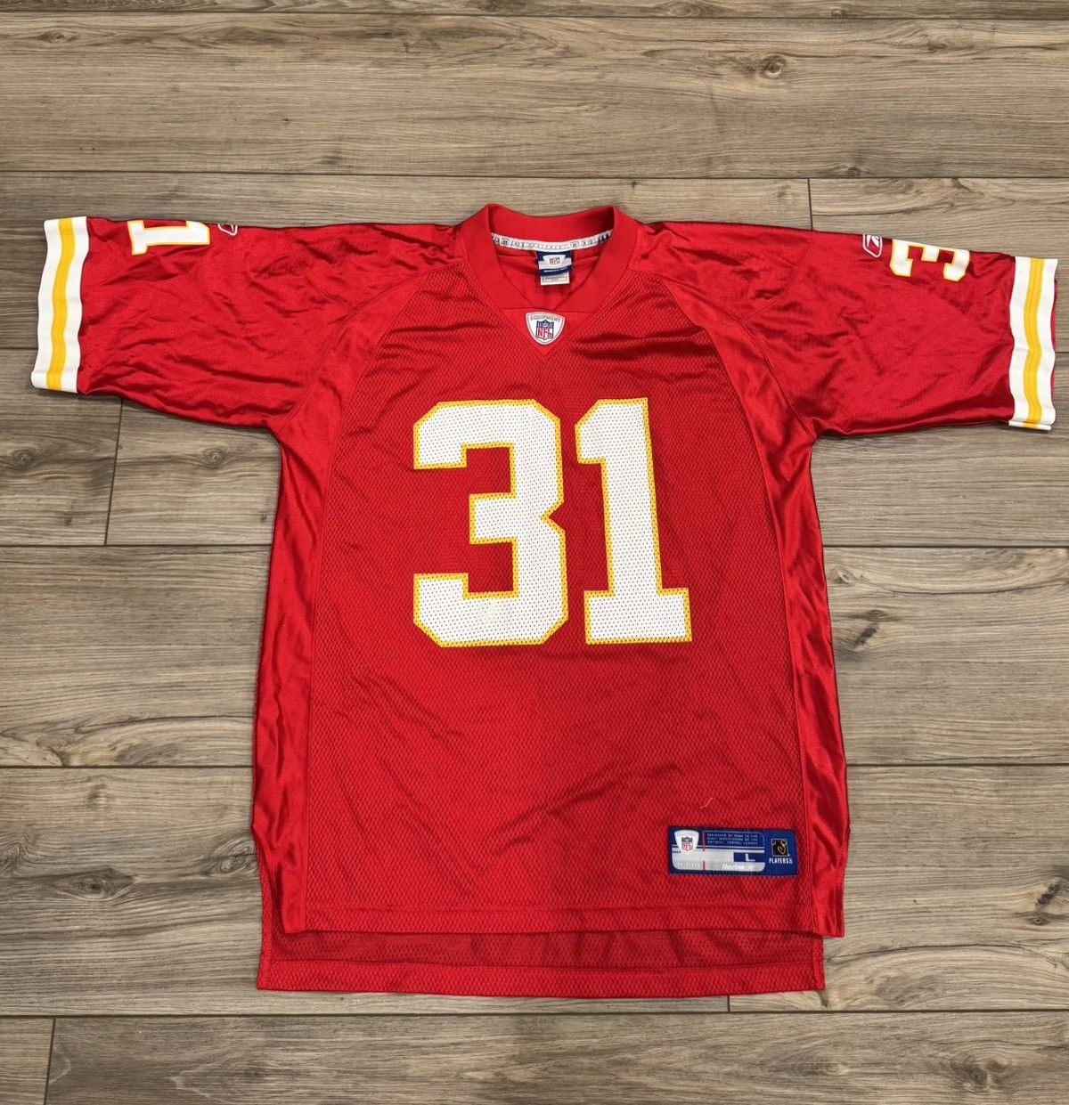 NFL × Reebok Vintage Reebok Kansas City chiefs priest Holmes jersey Size US L / EU 52-54 / 3 - 1 Thumbnail